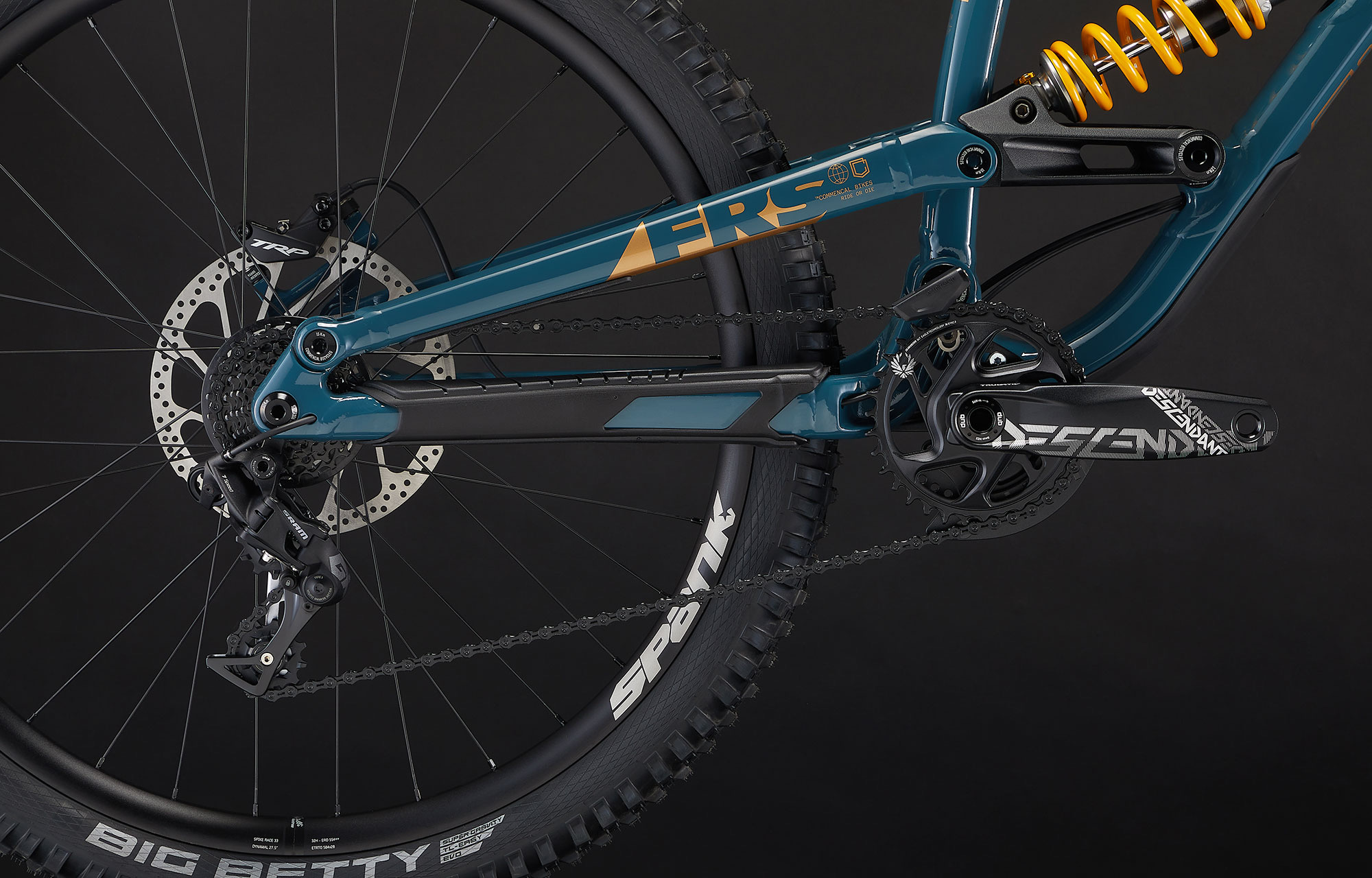 COMMENCAL FRS OHLINS EDITION AQUA BLUE image number null