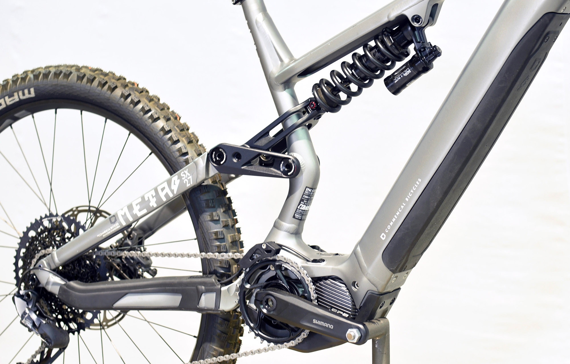 COMMENCAL META POWER SX SHIMANO RACE MATTE GRAPHITE - L (21180503) 0km image number null
