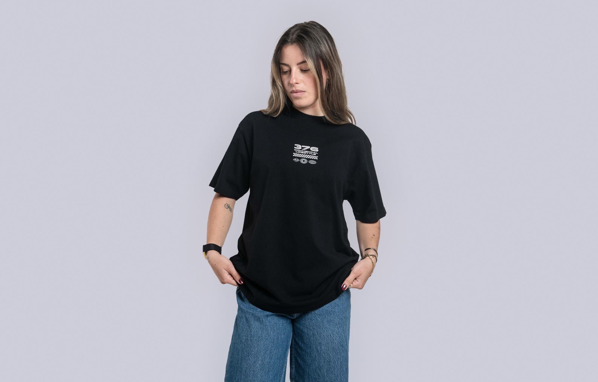 COMMENCAL LOOSE FIT 376 T-SHIRT BLACK image number 1