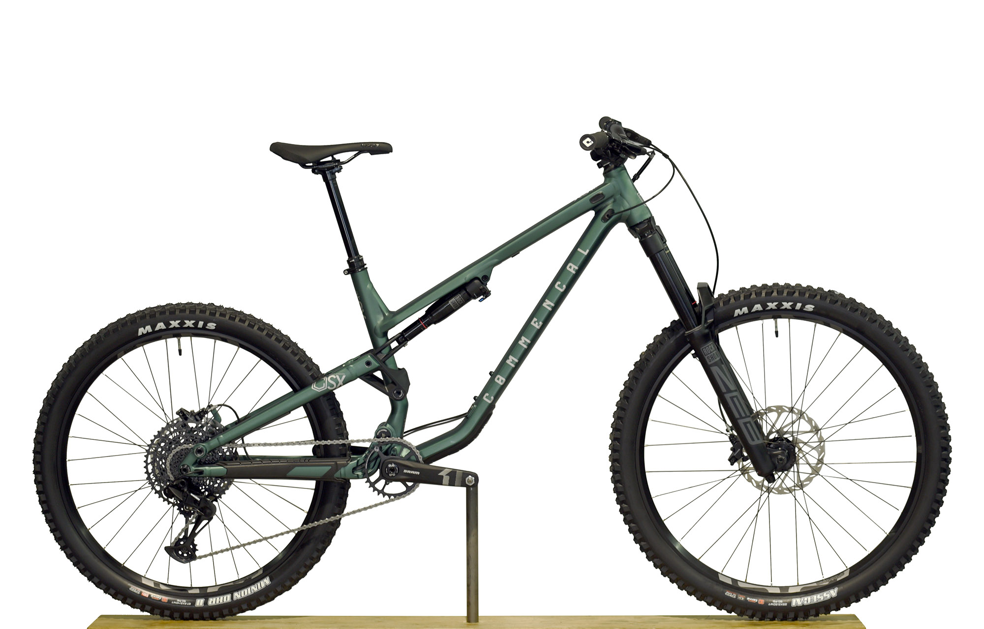 COMMENCAL META SX V4 RIDE METALLIC GREEN - L (22134803) image number null