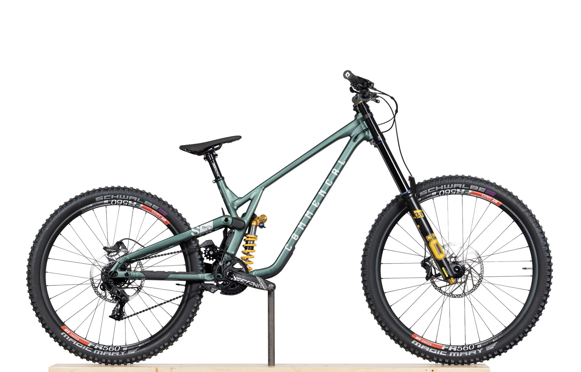 COMMENCAL SUPREME DH V5 OHLINS EDITION METALLIC GREEN - XL (22151004) image number null