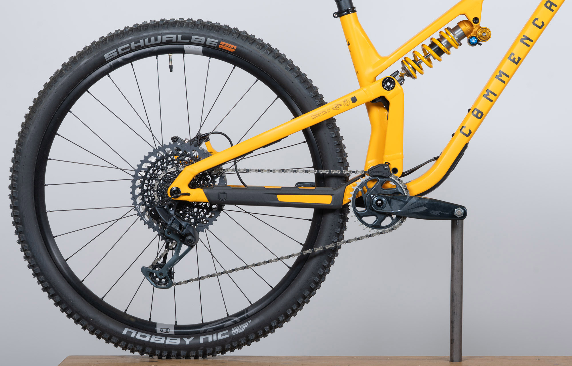 COMMENCAL META V5 OHLINS EDITION YELLOW - M (23122402) image cover number large 0