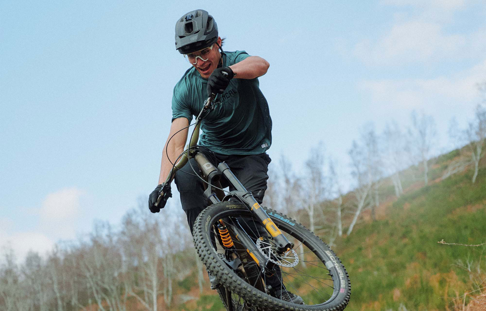 COMMENCAL CORPORATE SHORT SLEEVE JERSEY DEEP OCEAN image number 2