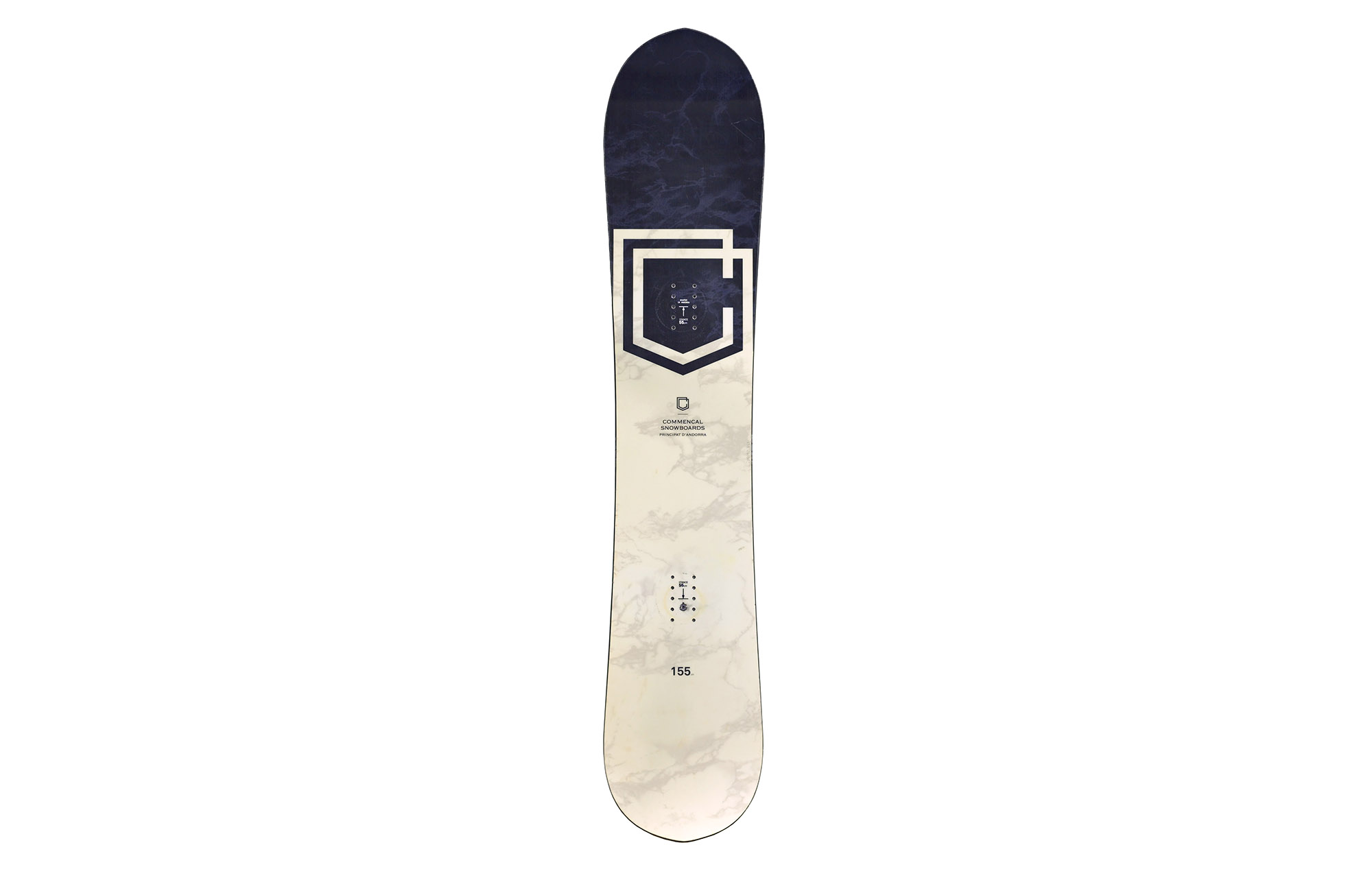 SNOWBOARD COMMENCAL CLASH BLACK & WHITE - 155 (21440002) image cover number 0