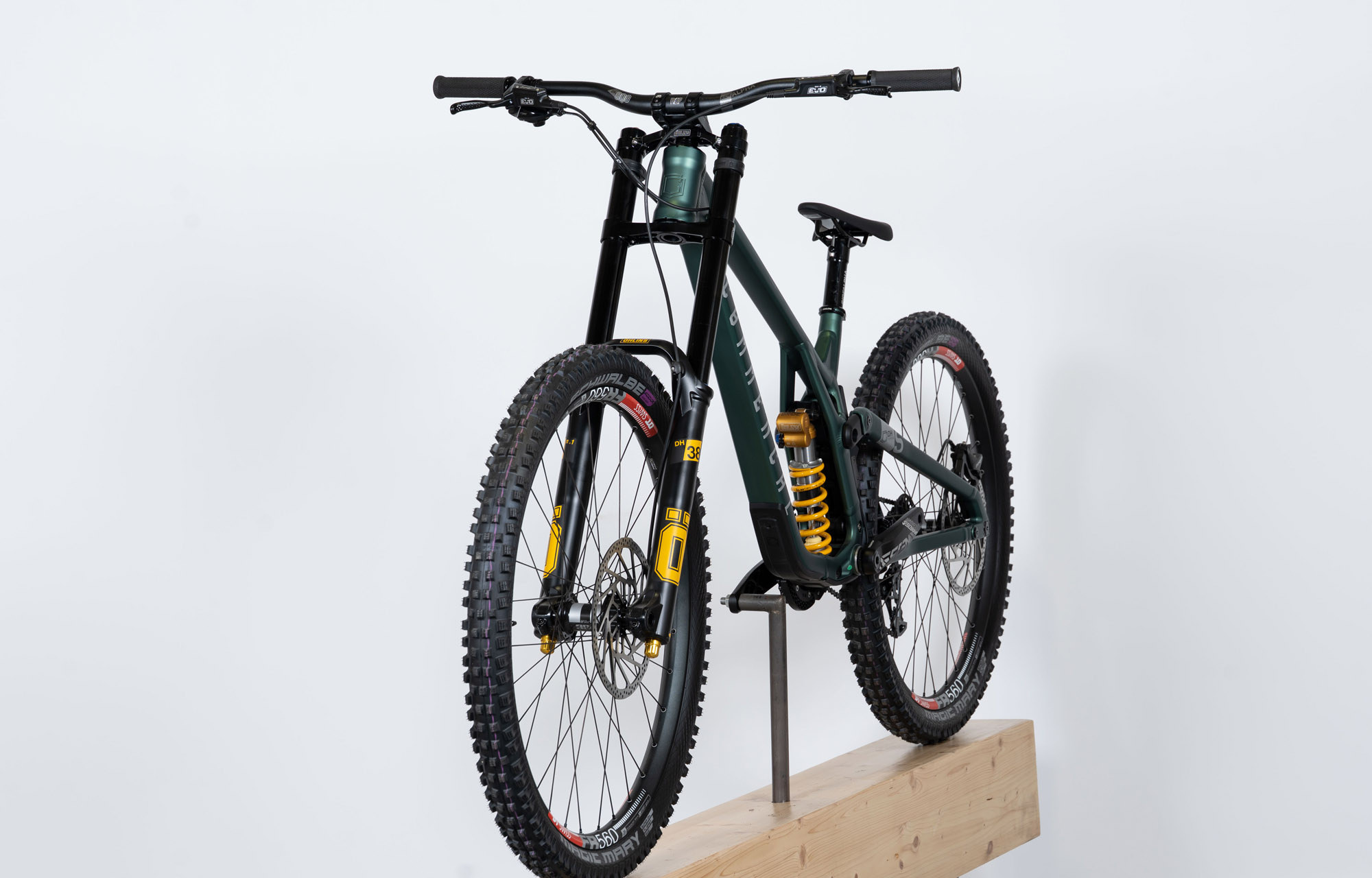 COMMENCAL SUPREME DH V5 OHLINS EDITION METALLIC GREEN - XL (22151004) image large number 4