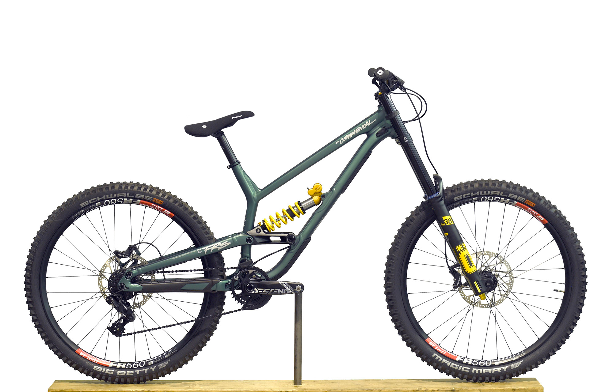 COMMENCAL FRS OHLINS EDITION METALLIC GREEN - M (22151802) image number null