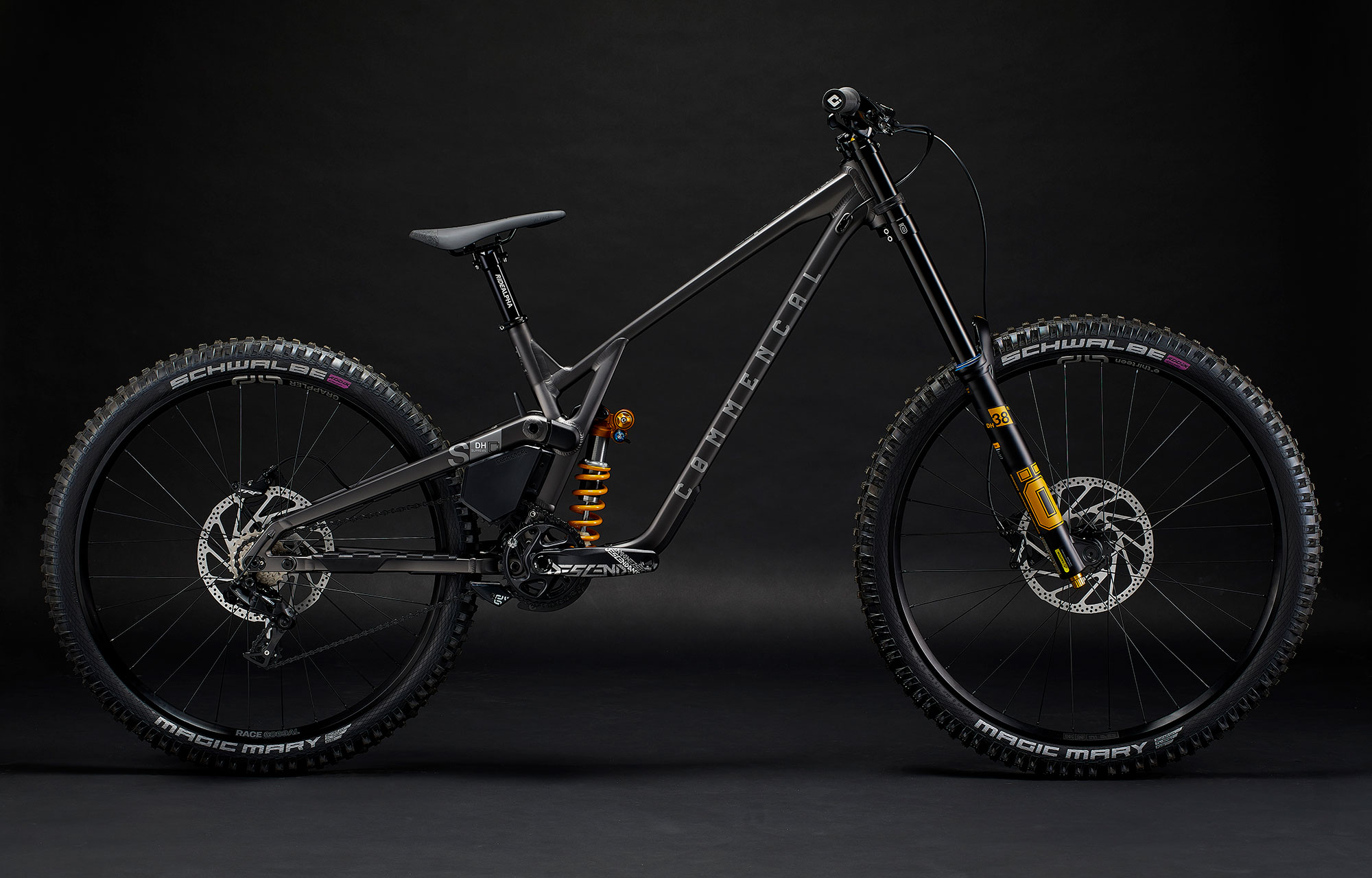 COMMENCAL SUPREME DH V5 OHLINS EDITION DARK SLATE image number null
