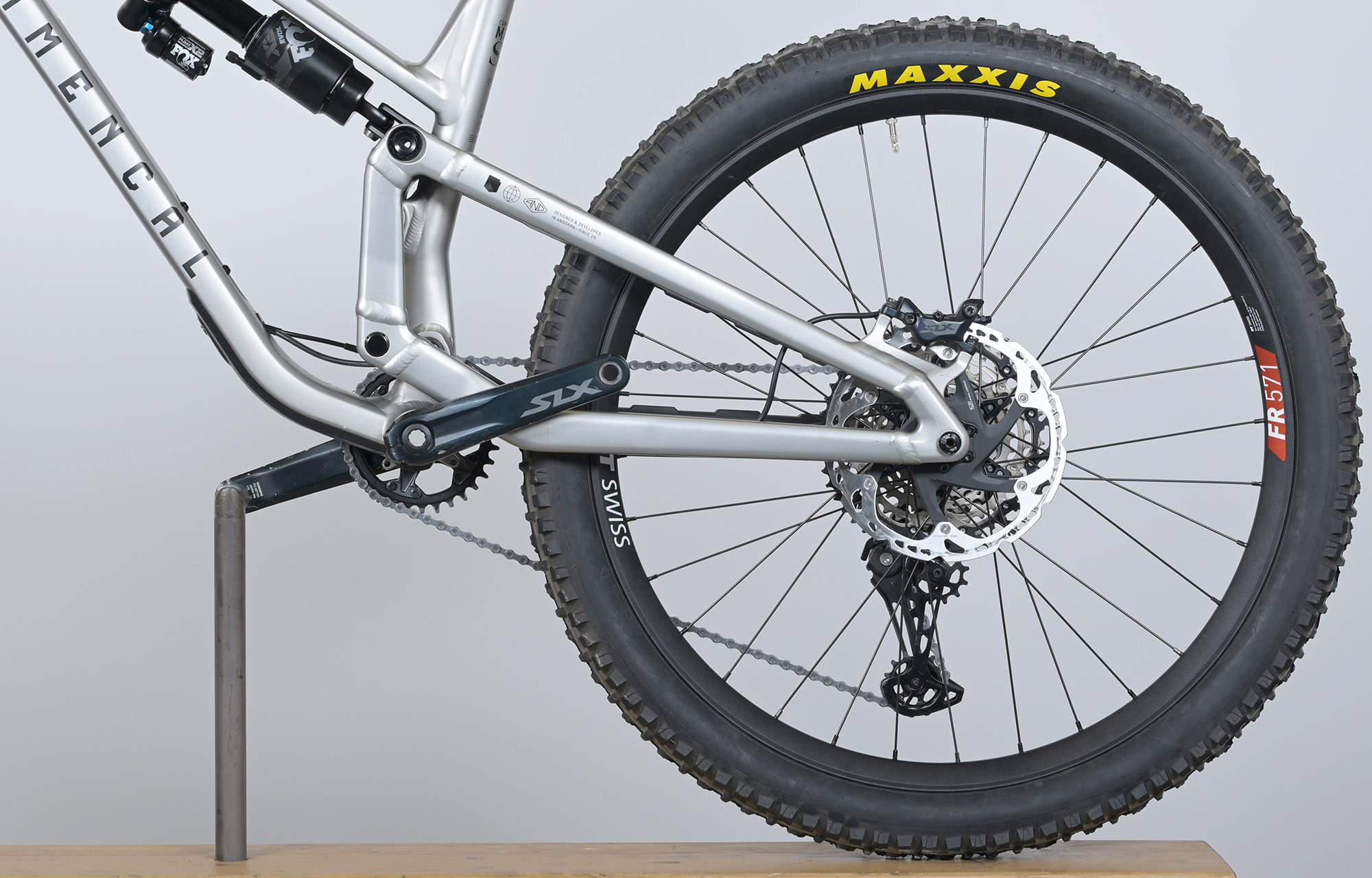 COMMENCAL META SX V5 ESSENTIAL SILVER - M (23131502) image cover number large 2