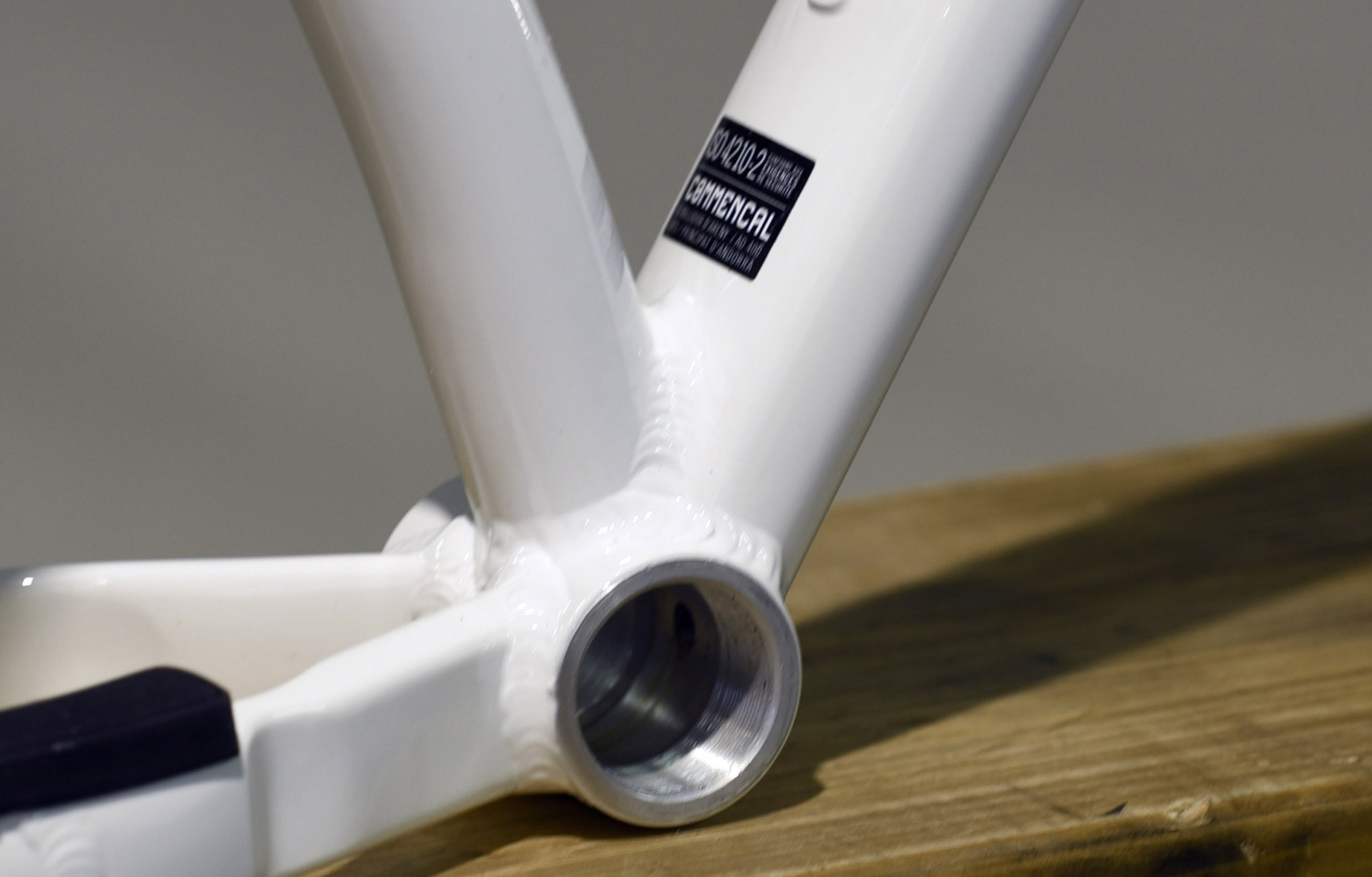 FRAME COMMENCAL META HT AM PURE WHITE - L (22232003) image large number 3