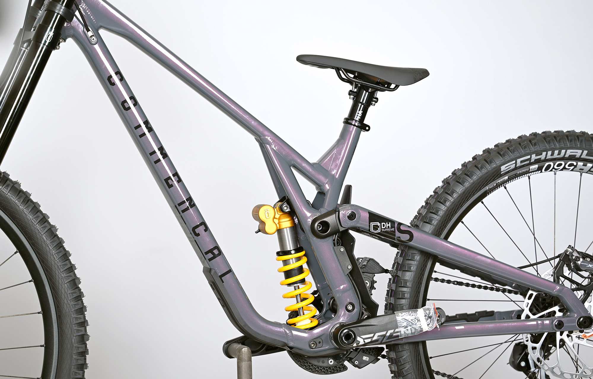 COMMENCAL SUPREME DH V5 OHLINS EDITION PURPLE GREY - M (?) image number null