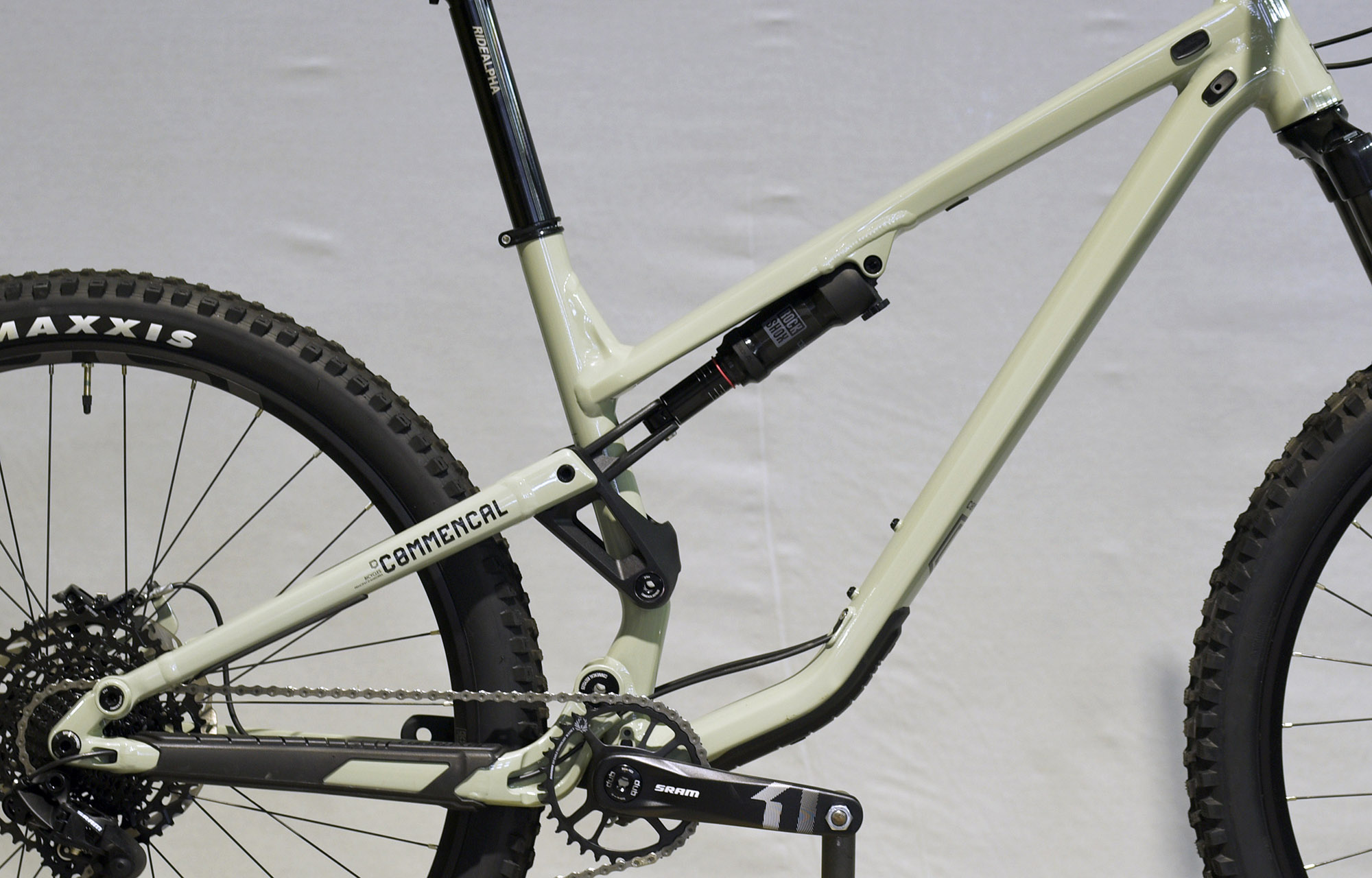 COMMENCAL META TR ORIGIN HERITAGE GREEN - L (22120003) image cover number large 1