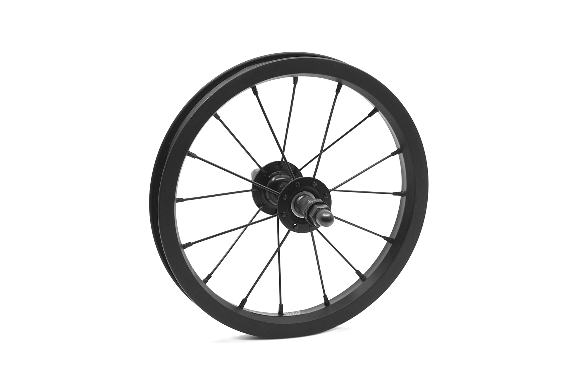 ROUE AVANT RAMONES 12 BLACK image number null