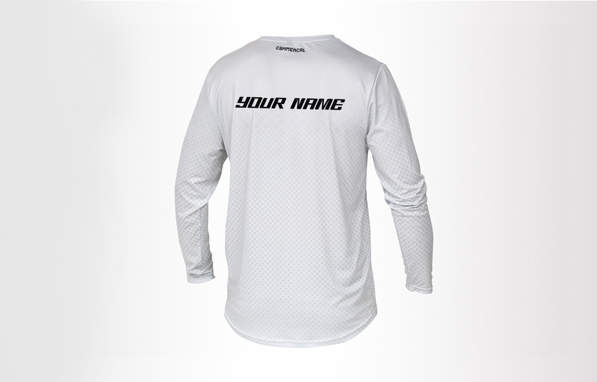 COMMENCAL LONG SLEEVE JERSEY LIGHT GREY image number 1