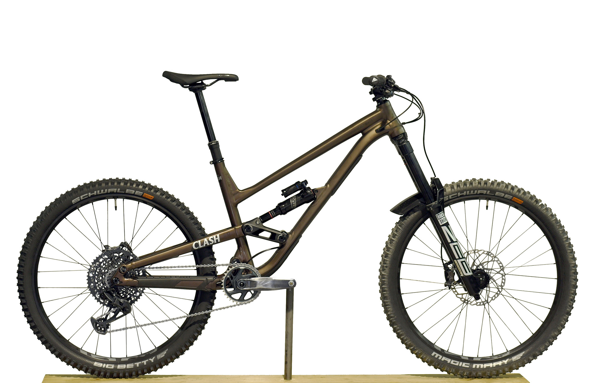 COMMENCAL CLASH RACE FROZEN BROWN  - L (22132103) image number null