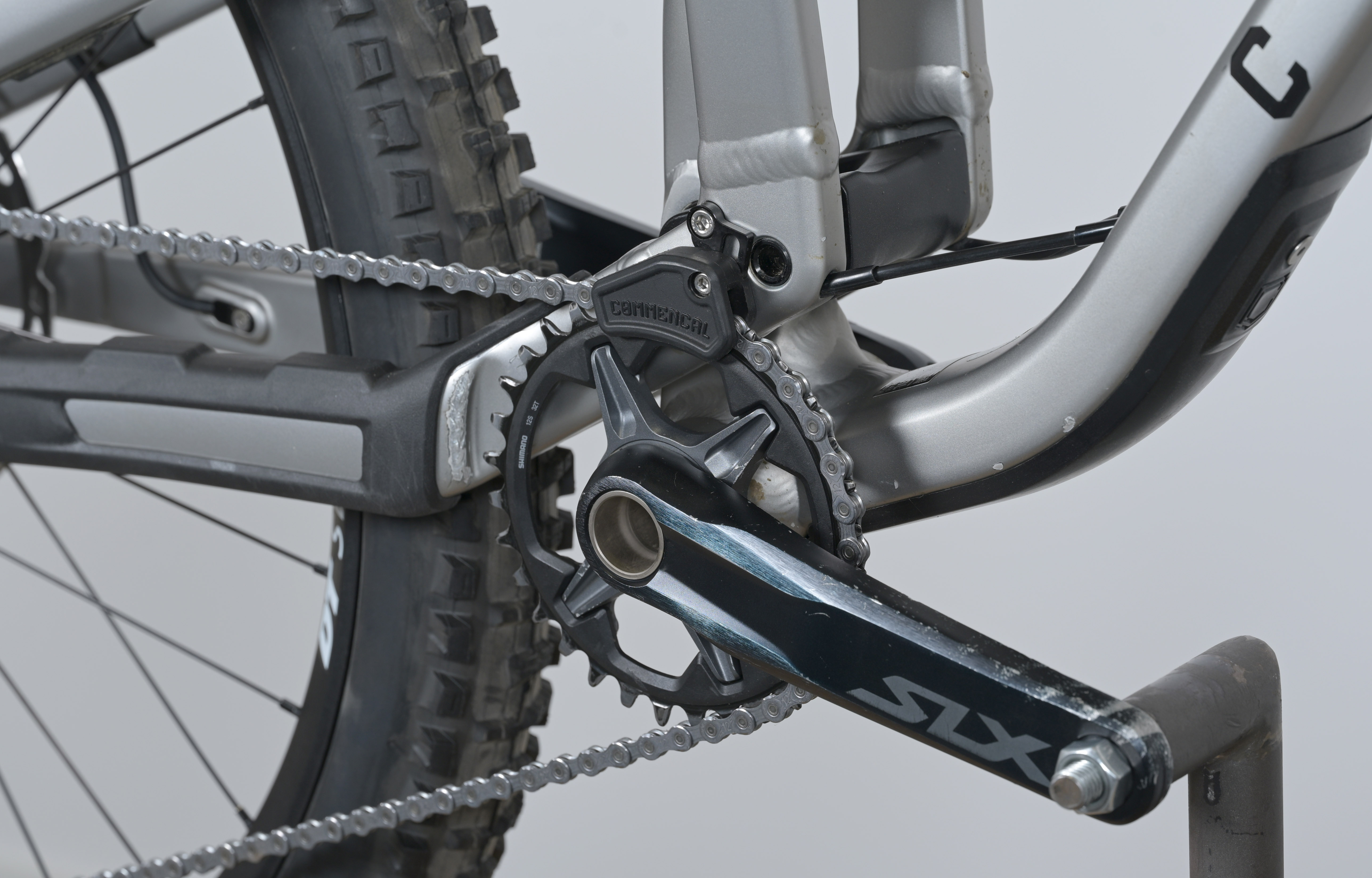 COMMENCAL META SX V5 ESSENTIAL SILVER - M (23131502) image cover number large 6