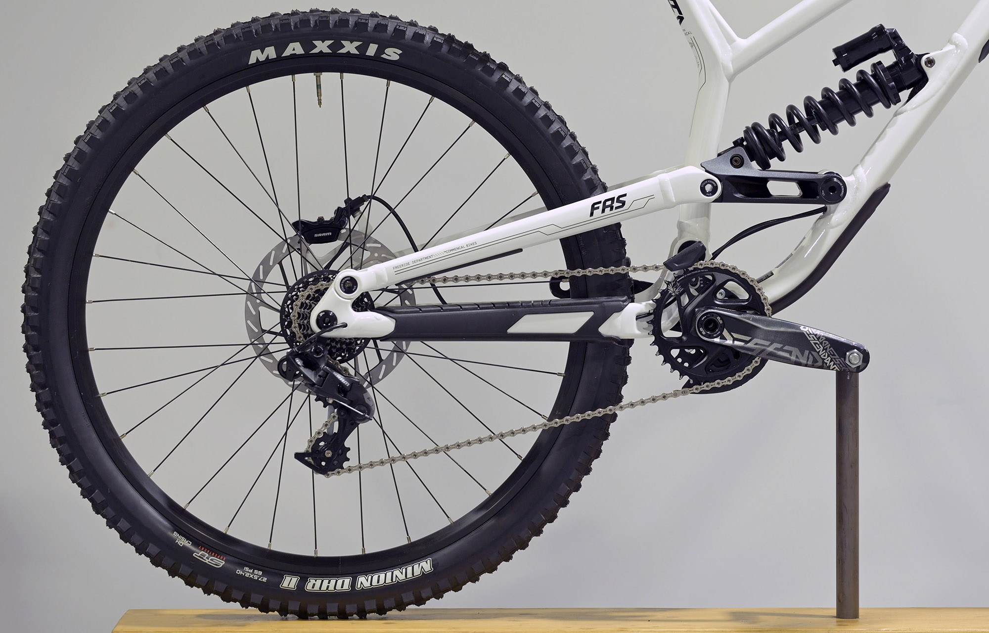 COMMENCAL FRS RIDE PURE WHITE - L (22150403) image cover number large 0