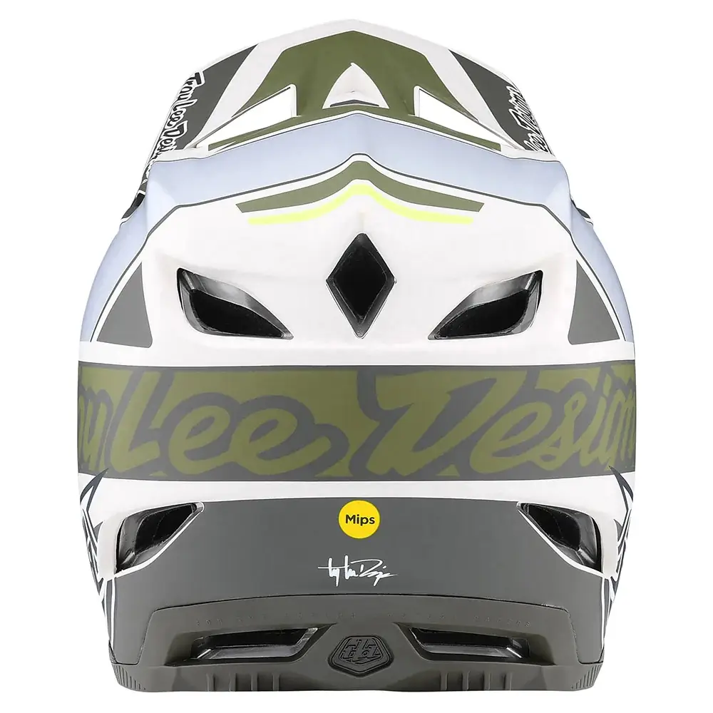CASQUE TROY LEE DESIGNS D4 COMPOSITE - TEAM MILITARY image number 1