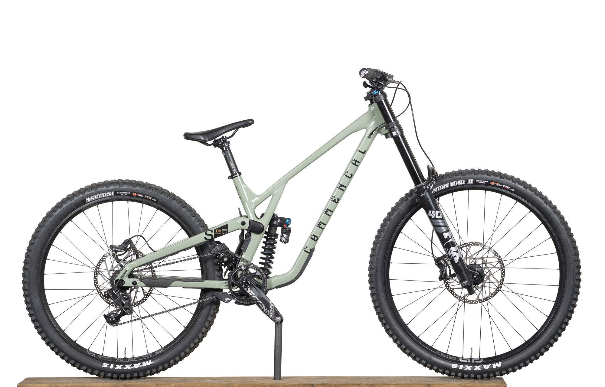 COMMENCAL SUPREME DH V5 ESSENTIAL HERITAGE GREEN - S (22150801) image number null