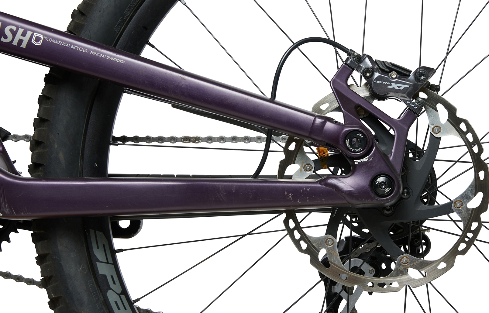 COMMENCAL CLASH PARK EDITION METALLIC PURPLE - L (22131703) image cover number large 4