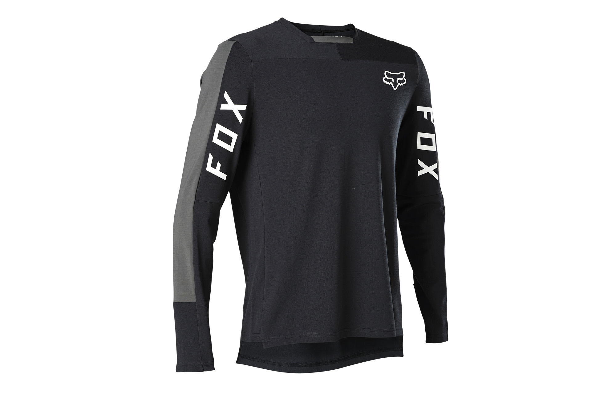 FOX DEFEND PRO LONG SLEEVE JERSEY BLACK image number 0