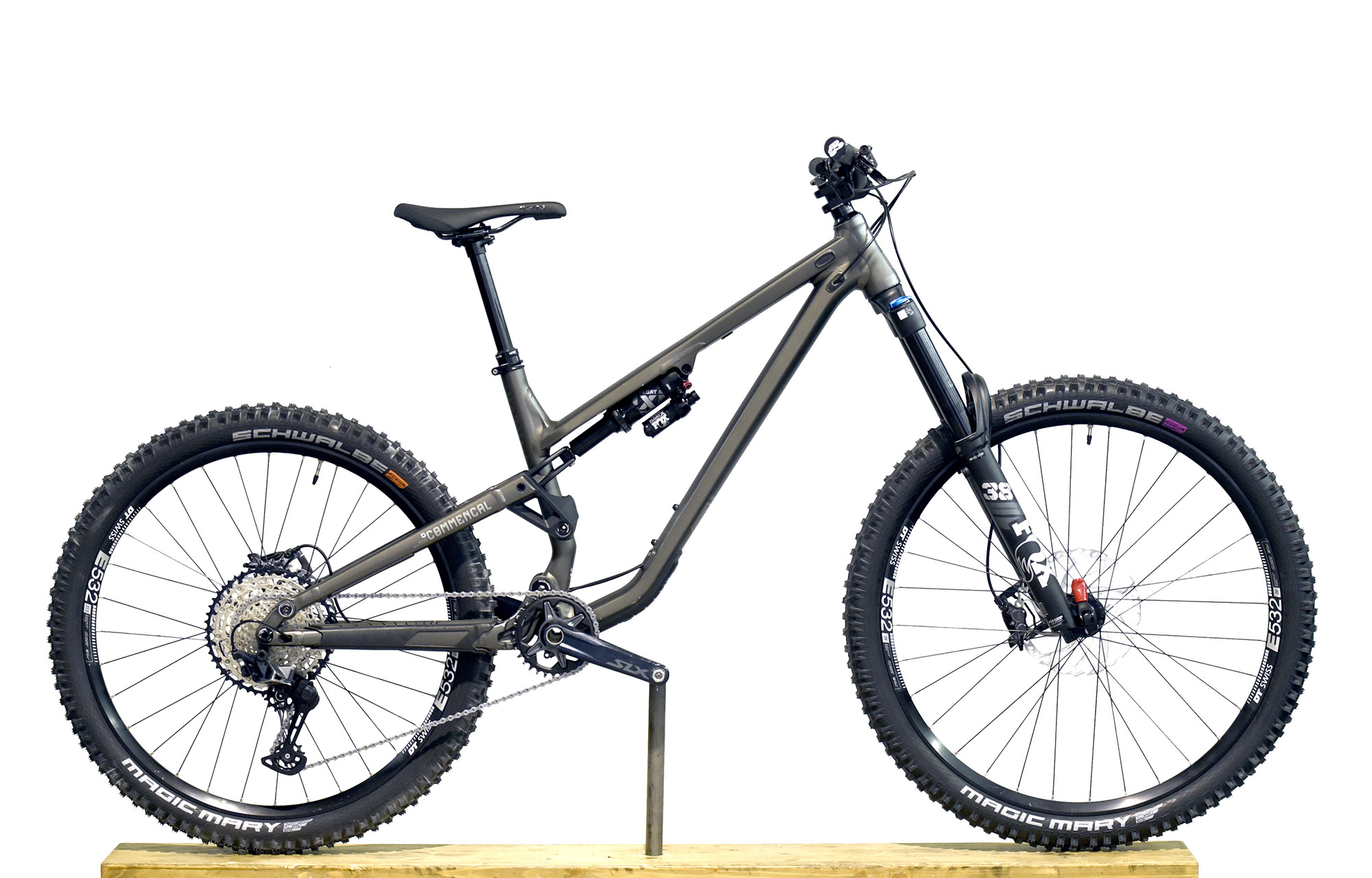 COMMENCAL META SX V4 ESSENTIAL DARK SLATE - M (22130602) image number null