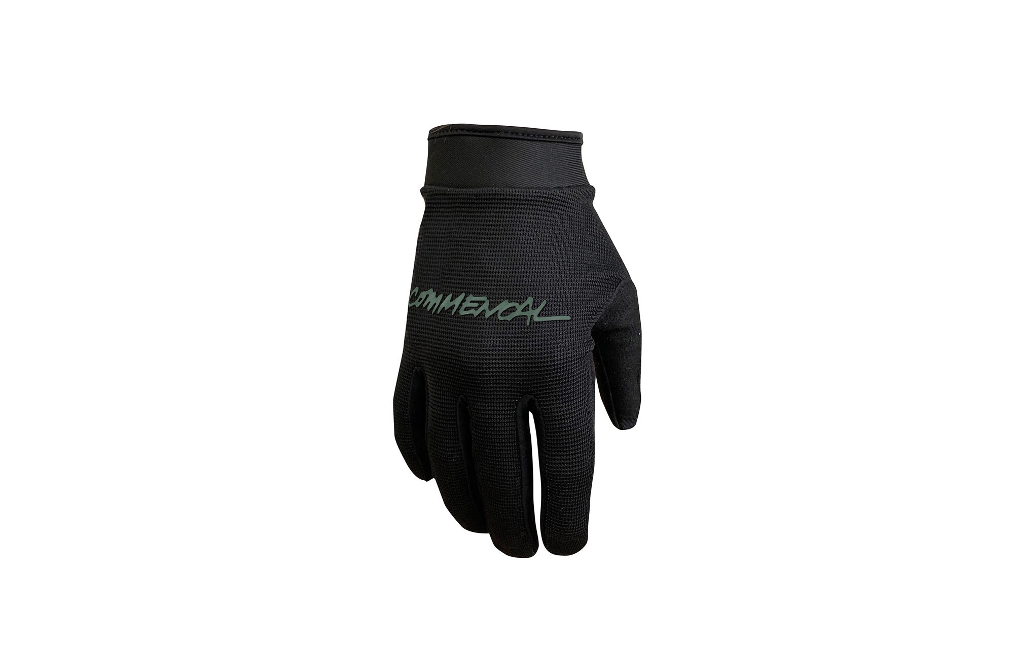 GUANTES COMMENCAL NEGROS PARA NIÑO CON VELCRO image number null