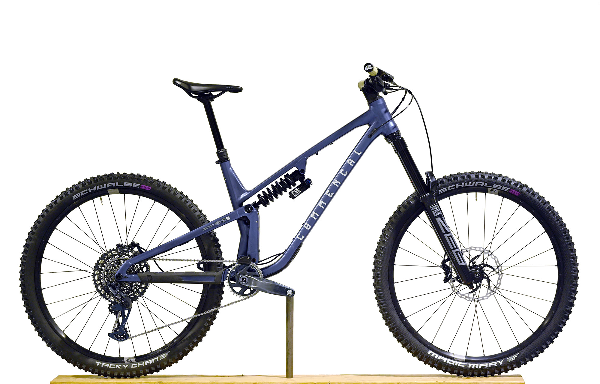 COMMENCAL META V5 RACE SPARKLY BLUE - L (23121303) image number null