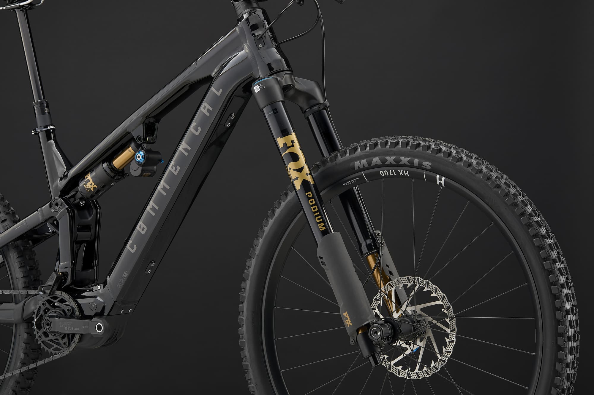 COMMENCAL META POWER SX AVINOX PODIUM PURE BLACK 2026 image cover number large 5