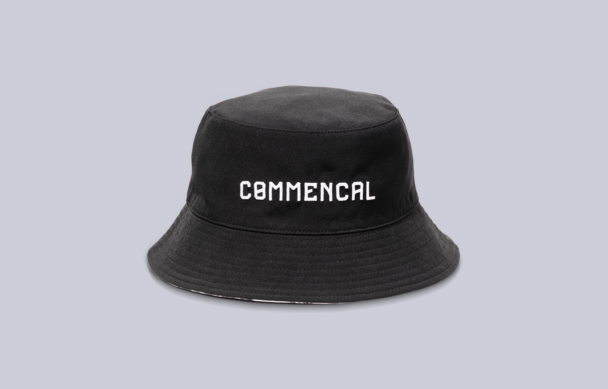 COMMENCAL REVERSIBLE BUCKET HAT BLACK PETROL image number 0
