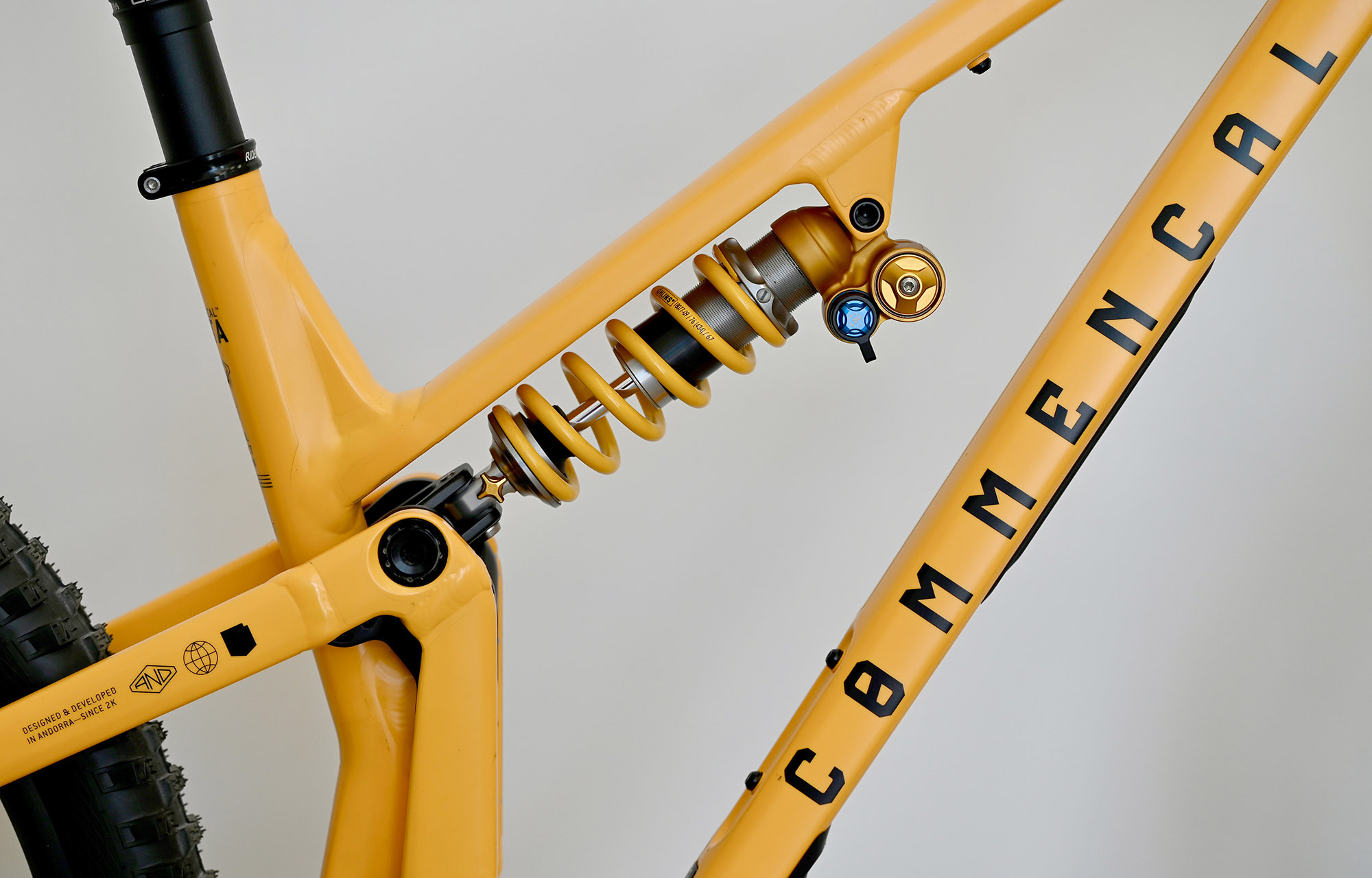 COMMENCAL META V5 OHLINS EDITION YELLOW - M (23122502) image cover number large 1