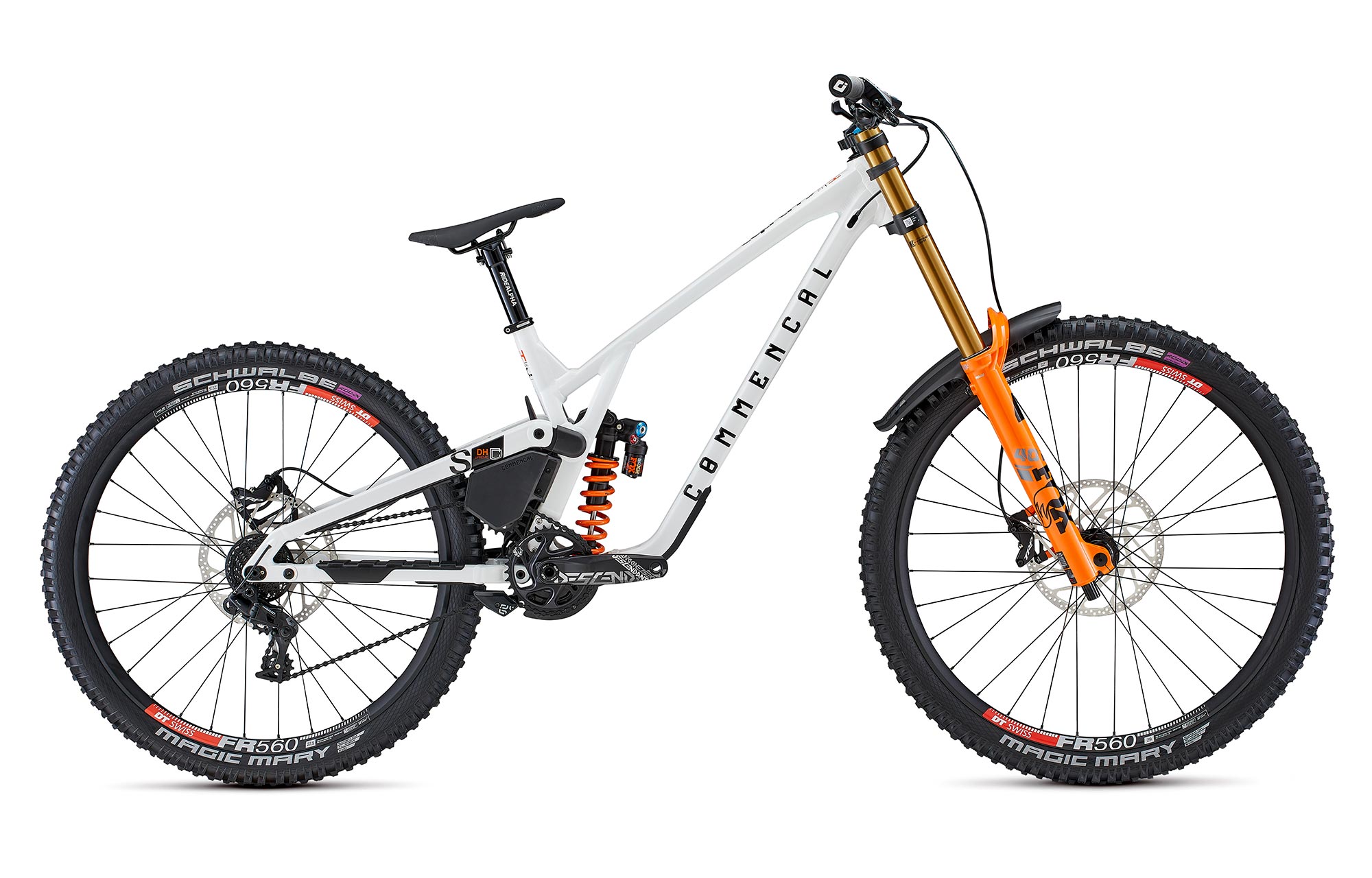 COMMENCAL SUPREME DH V5 SIGNATURE COIL PURE WHITE image number null