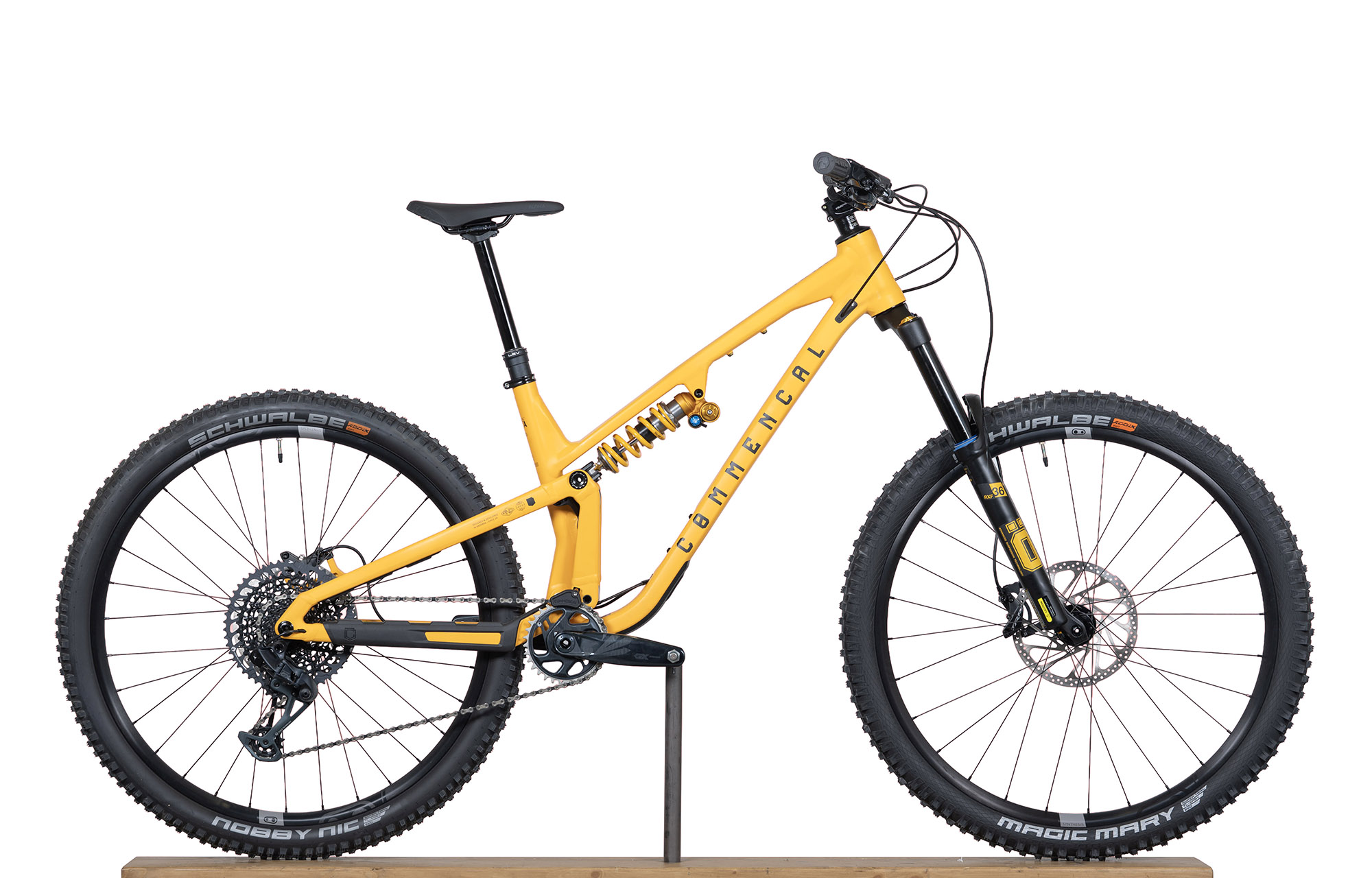 COMMENCAL META V5 OHLINS EDITION YELLOW - M (23122402) image number null