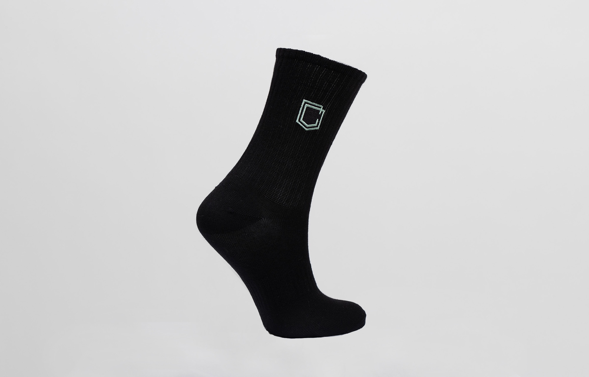 COMMENCAL KIDS SHIELD SOCKS HERITAGE GREEN image number 0
