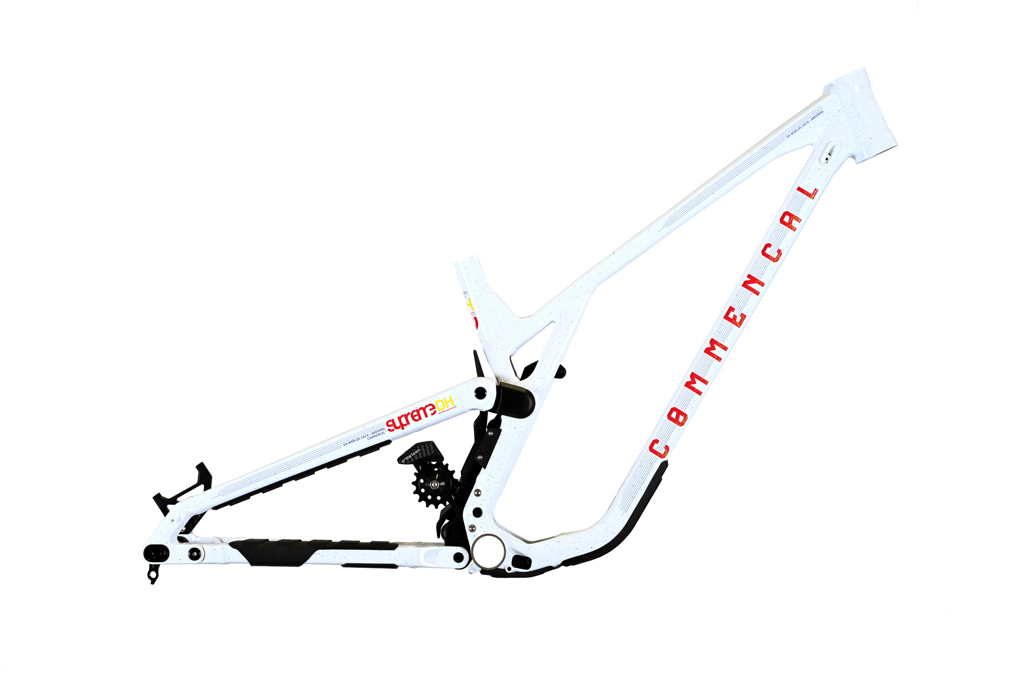 FRAME COMMENCAL SUPREME DH V5 TEAM GLITTERY WHITE image number null