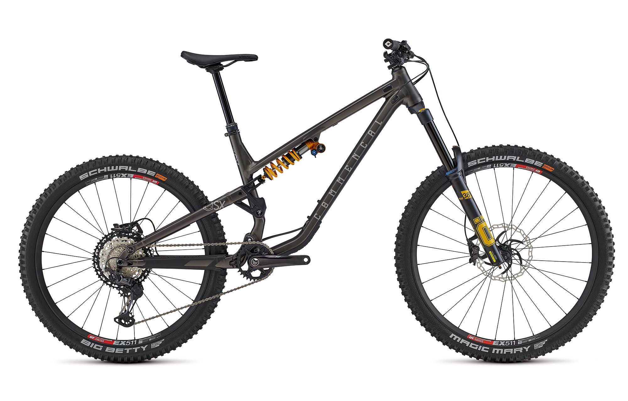 COMMENCAL META SX V4 OHLINS EDITION DARK SLATE image number null