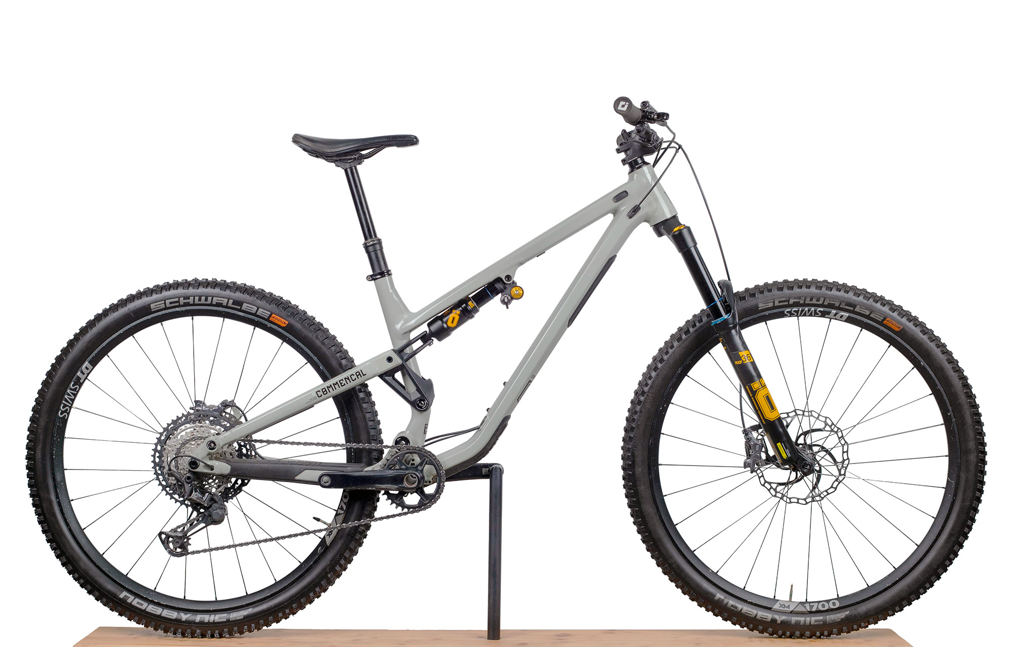 COMMENCAL META TR V4 OHLINS EDITION ASH GREY - M (22120602) image number null