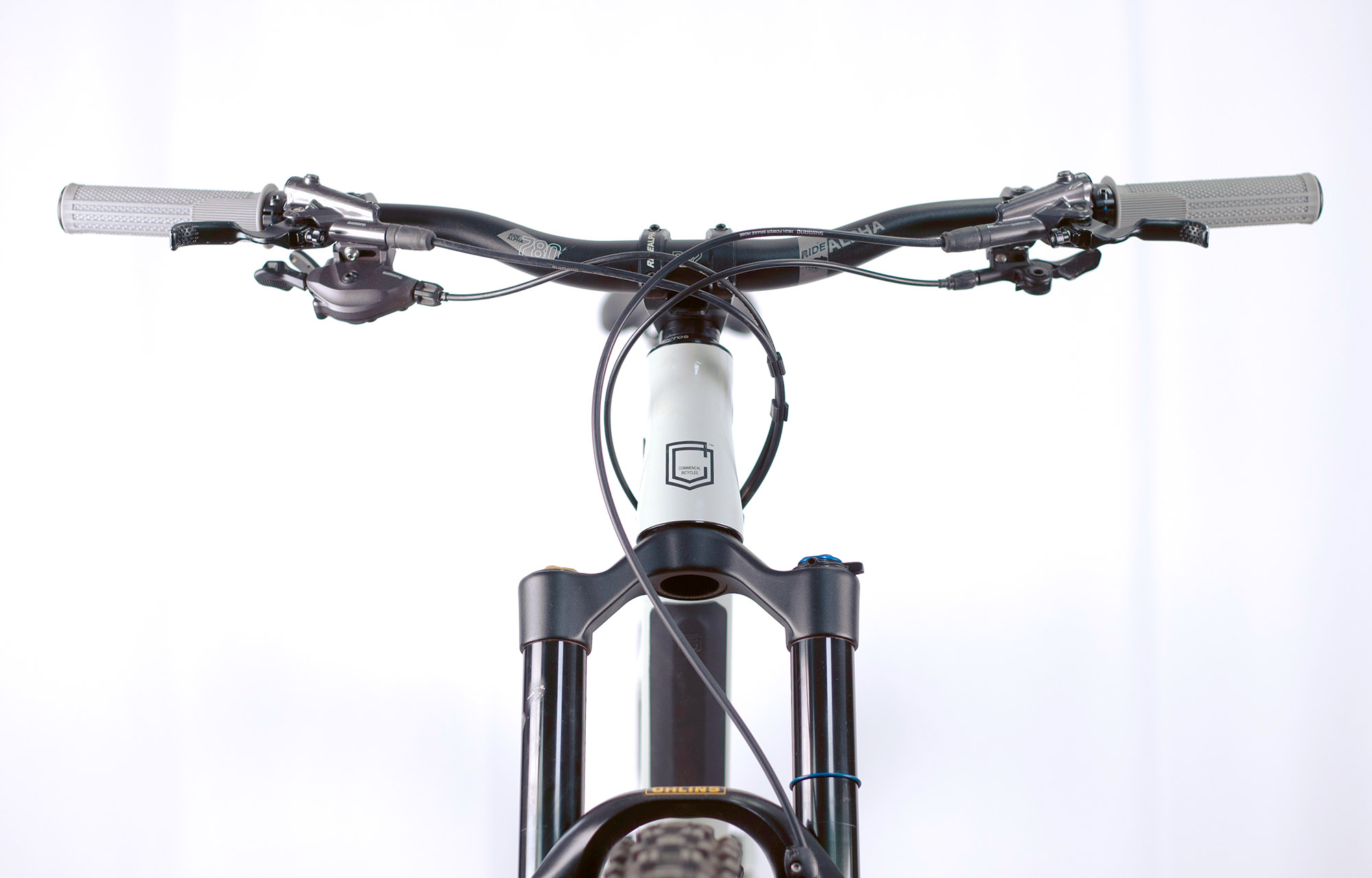 COMMENCAL META TR V4 OHLINS EDITION ASH GREY - M (22120602) image cover number large 2