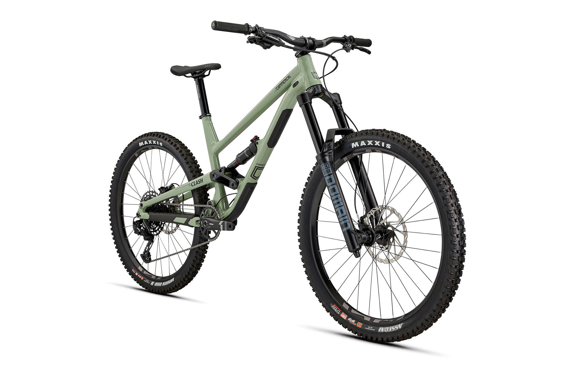 COMMENCAL CLASH ORIGIN HERITAGE GREEN + DROPPER SEATPOST image number null