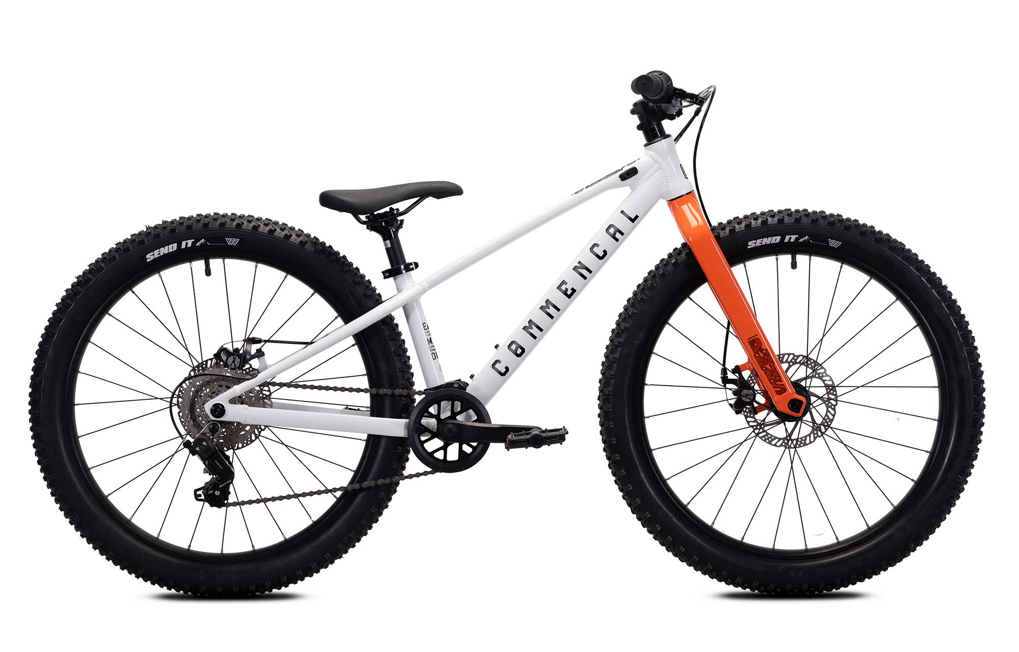 COMMENCAL RAMONES 24 TRIGGER SHIFTER MOTO STYLE PURE WHITE image number null