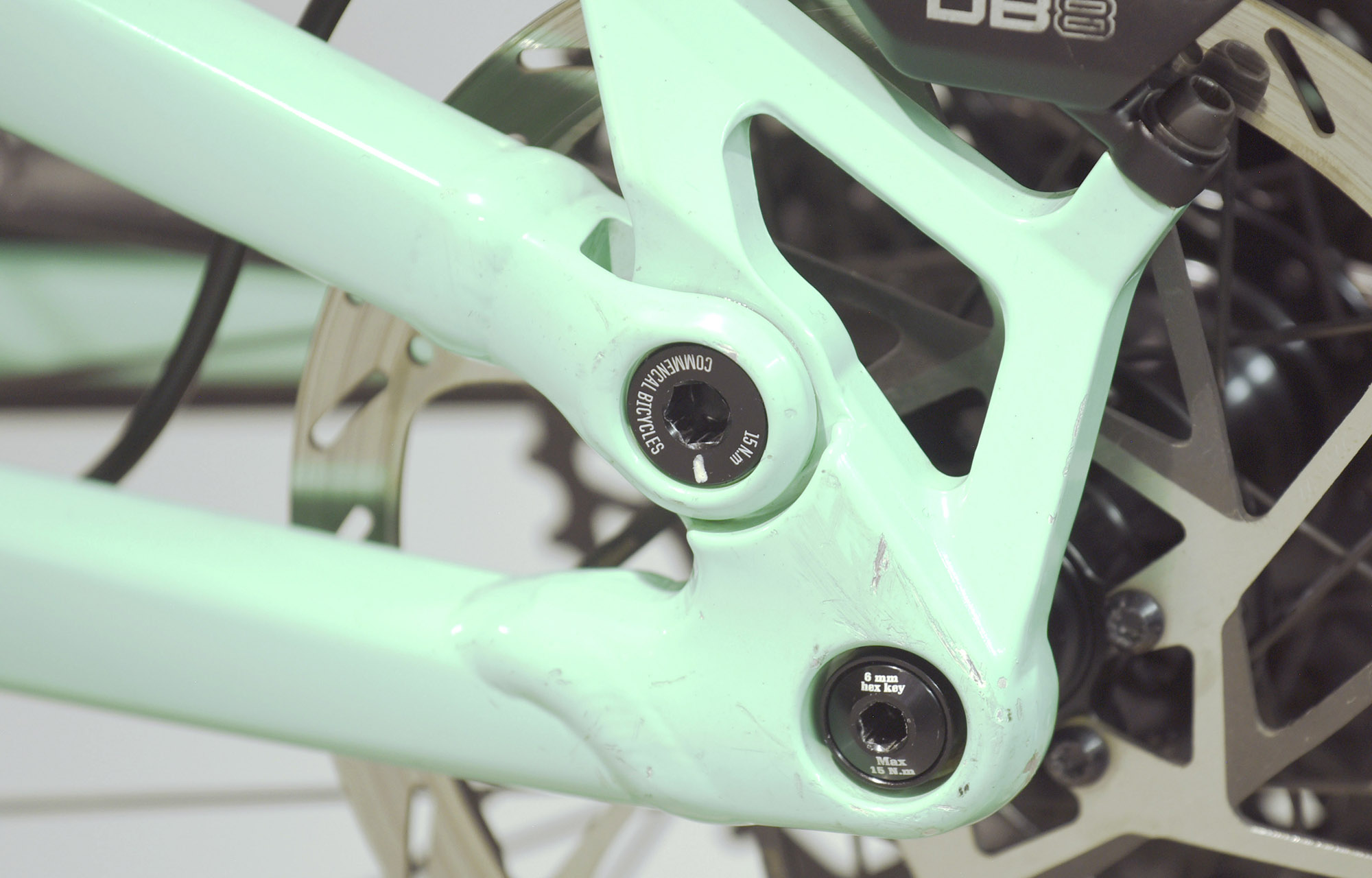 COMMENCAL CLASH RIDE EMERALD GREEN NEW ROCKSHOX - M (23130102) image number null