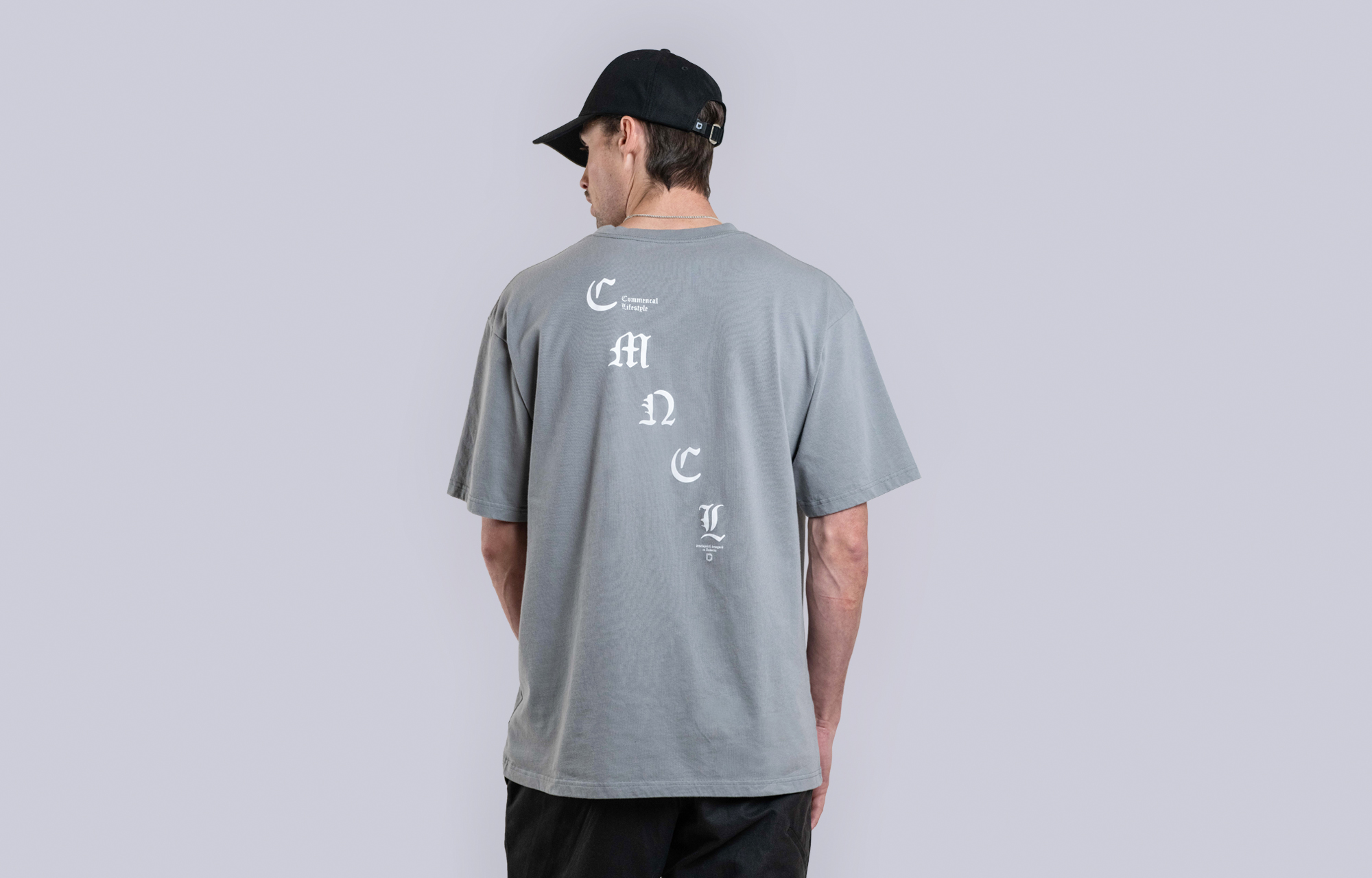 COMMENCAL LOOSE FIT CMNCL T-SHIRT GREY image number 0