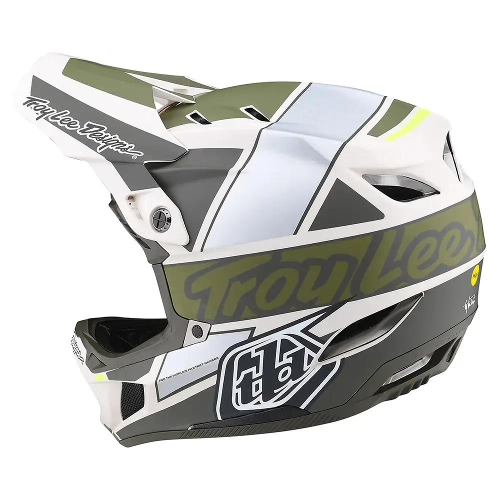 CASQUE TROY LEE DESIGNS D4 COMPOSITE - TEAM MILITARY image number 0