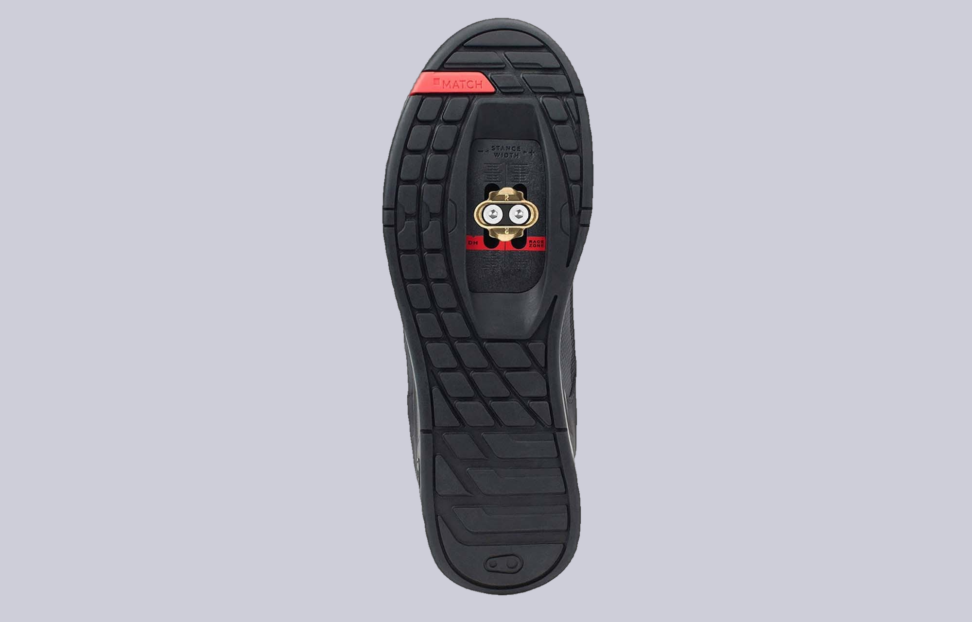 CRANKBROTHERS MALLET SCHUHE LACE BLACK / RED image large number 2