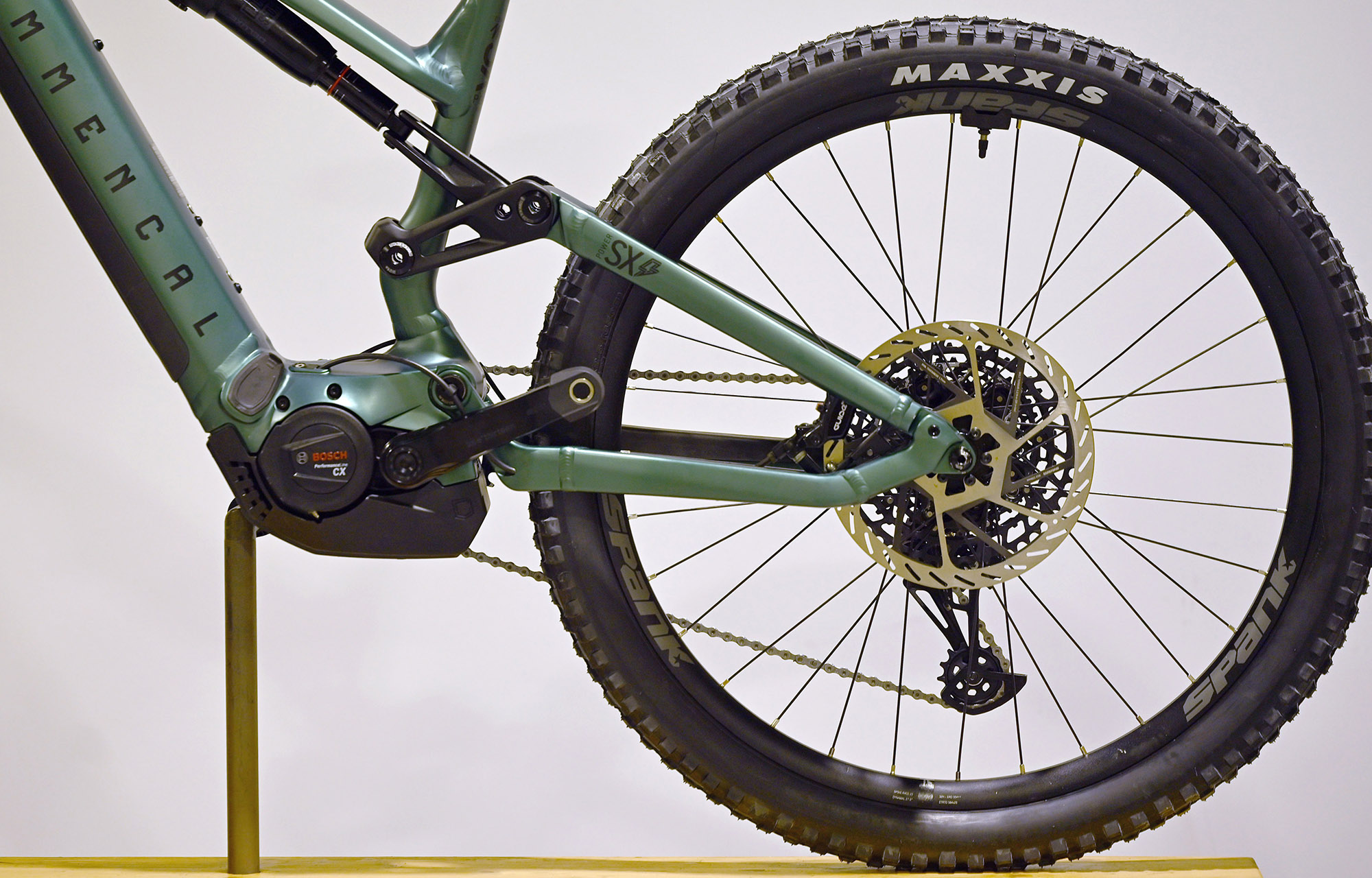 COMMENCAL META POWER SX BOSCH RIDE METALLIC GREEN - M (22182602) 888 km image cover number large 5