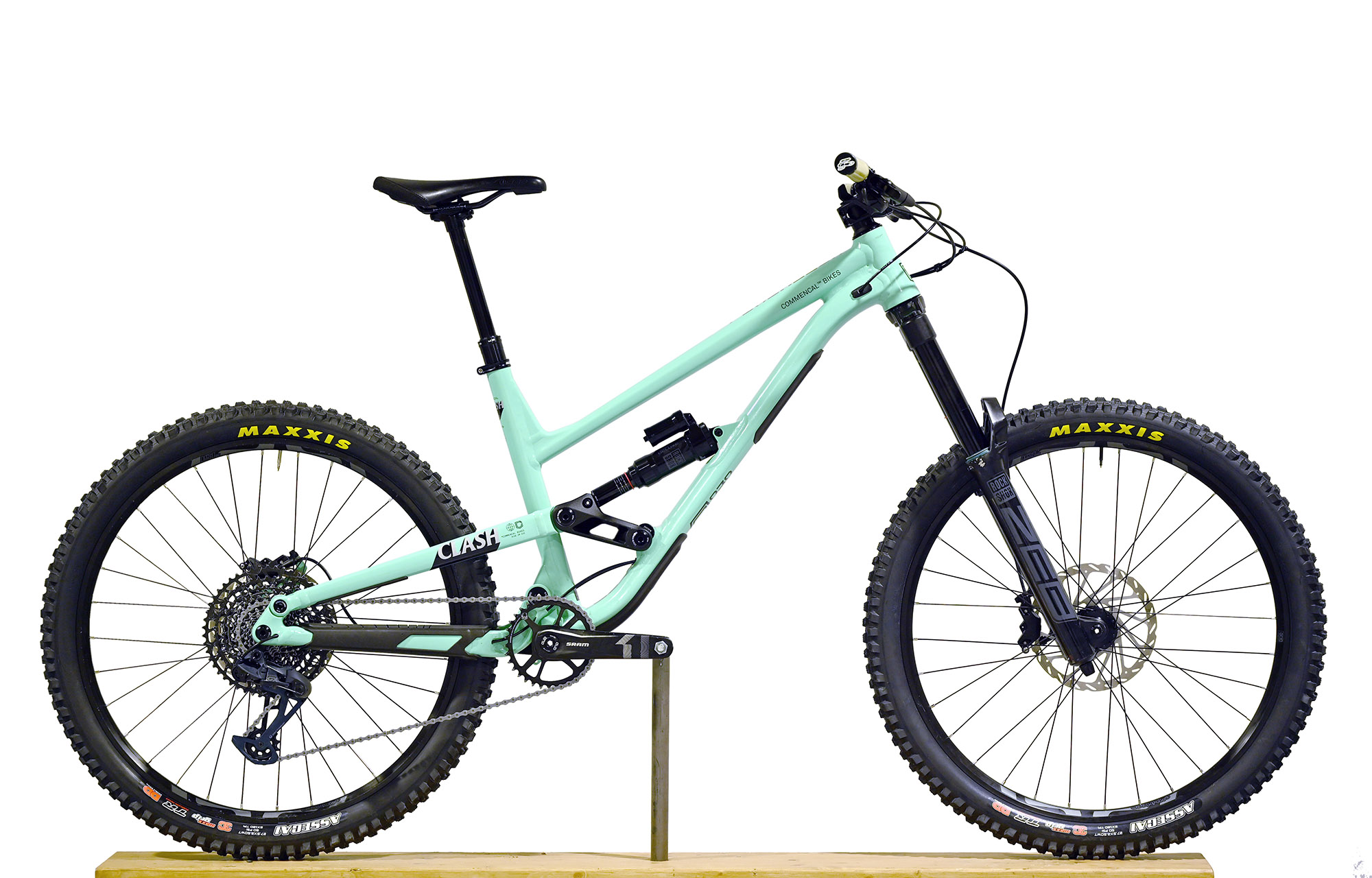 COMMENCAL CLASH RIDE EMERALD GREEN - L (23130103) image number null