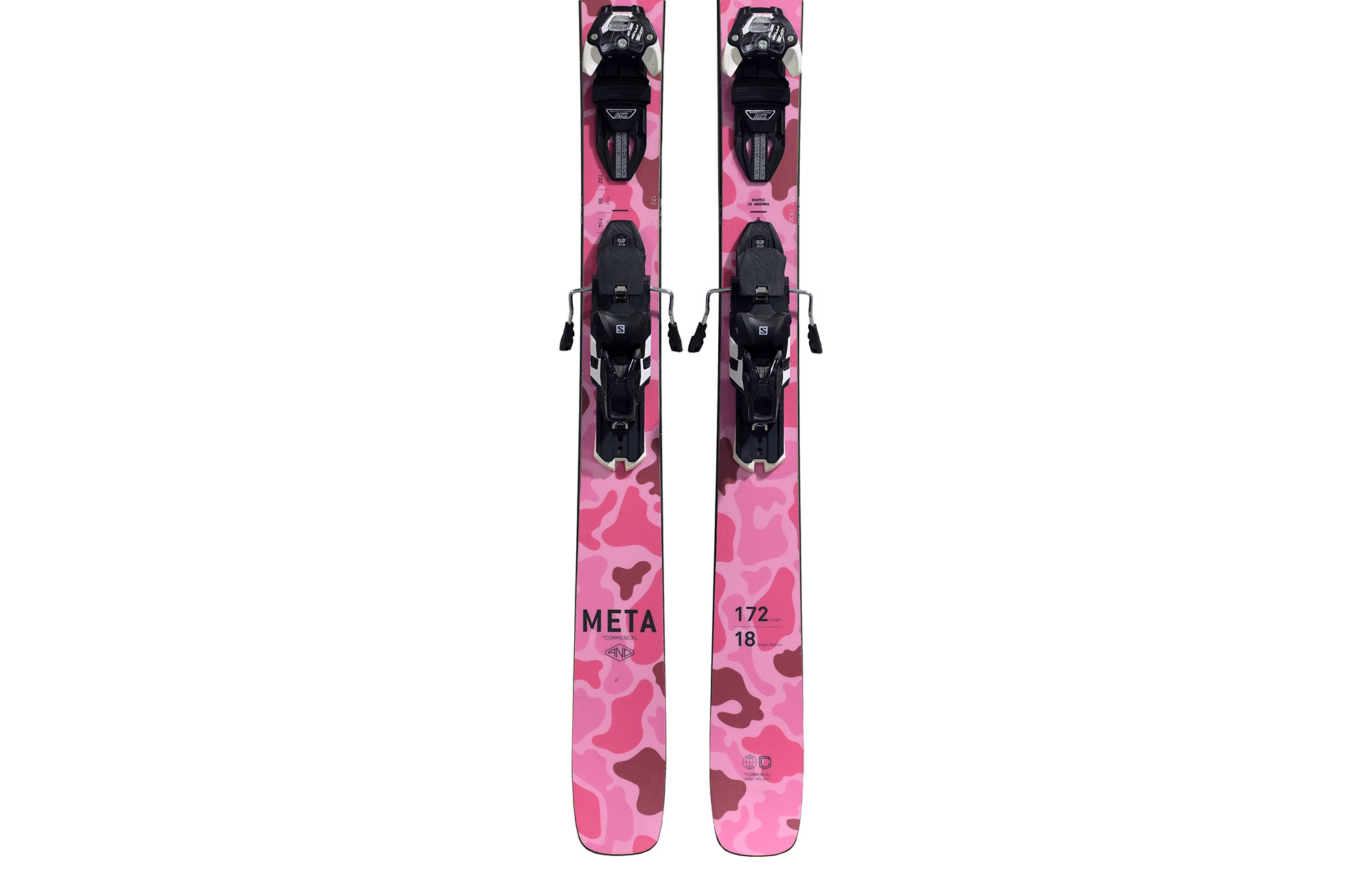 SKIS COMMENCAL META 172 / FIX WARDEN MNC 13 (24400045) image cover number large 1