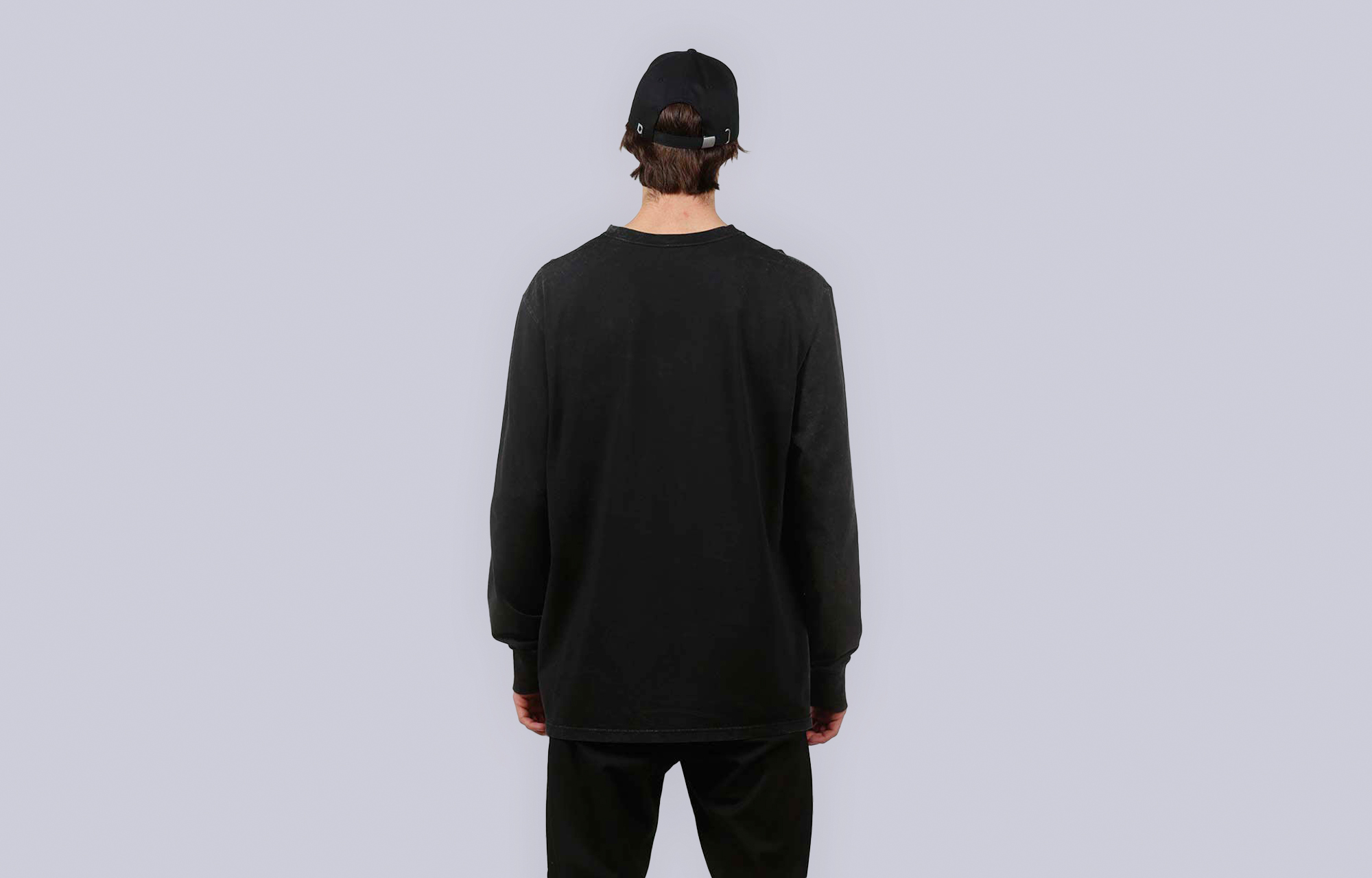COMMENCAL WASHED LONG SLEEVE T-SHIRT BLACK image number 0