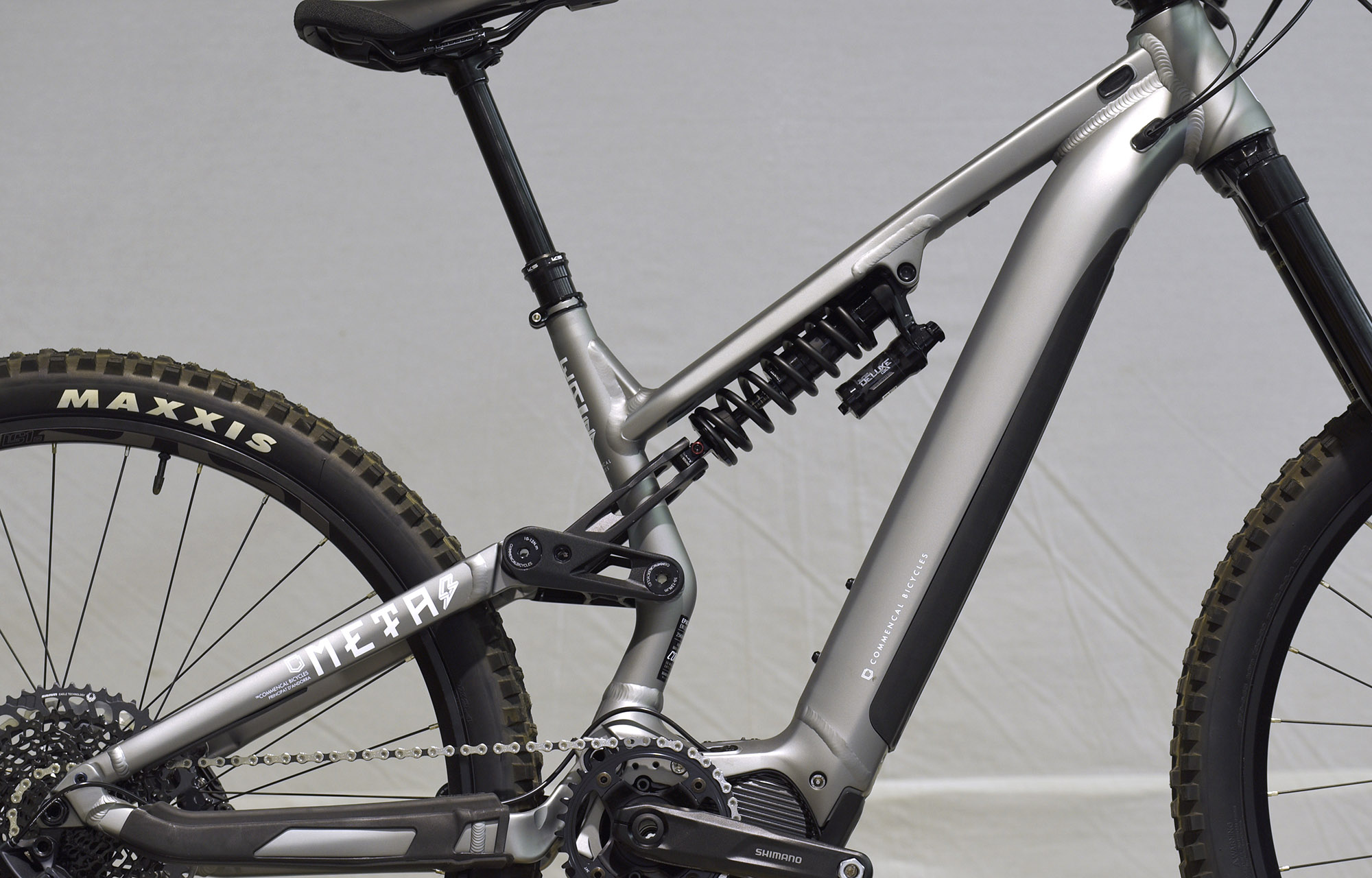COMMENCAL META POWER TR SHIMANO RACE MATTE GRAPHITE ALC - S (23100054) 0km image number null