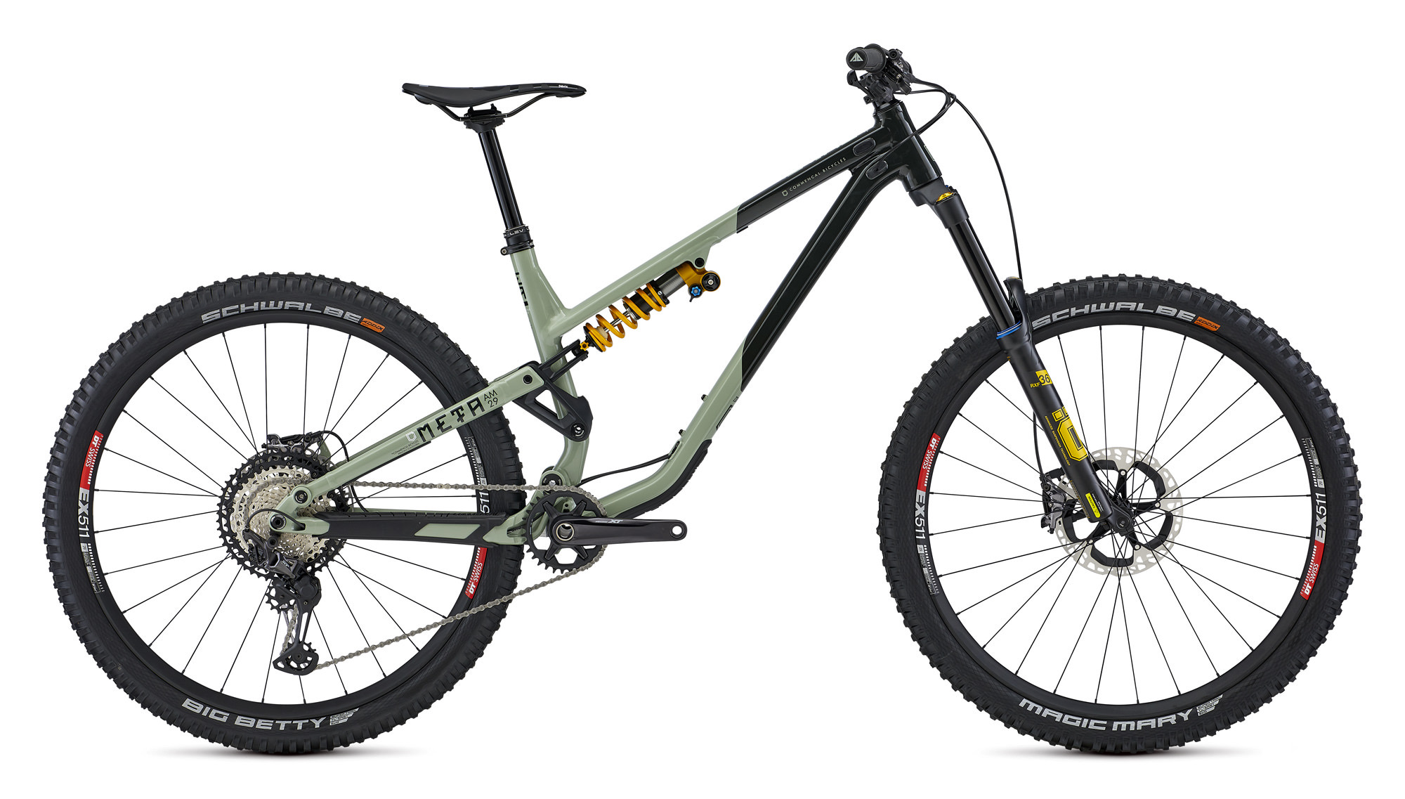 COMMENCAL META AM 29 OHLINS EDITION HERITAGE GREEN / DARK GREEN image number null