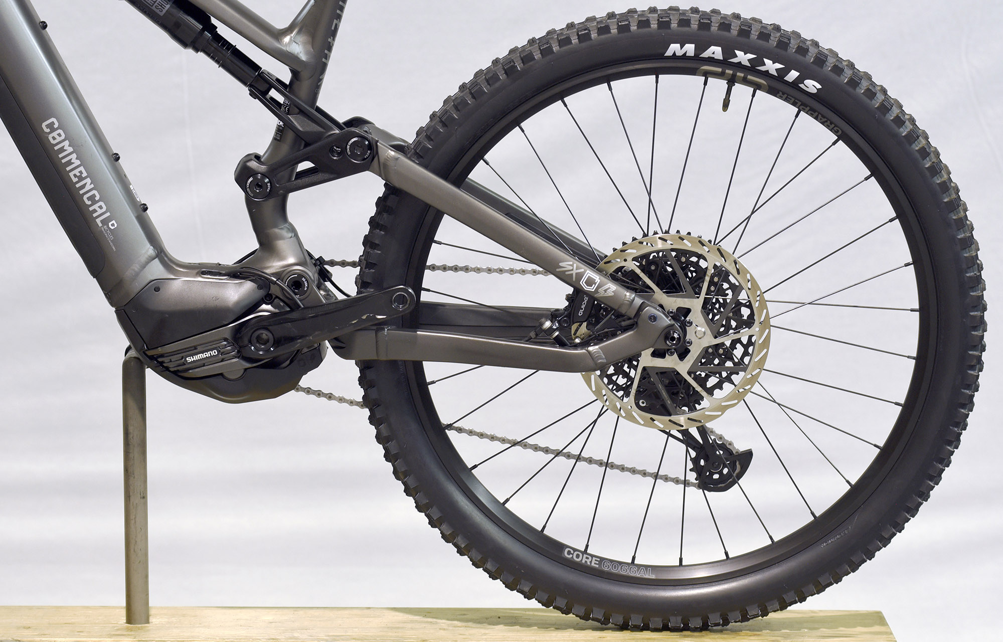 COMMENCAL META POWER SHIMANO SX RIDE DARK SLATE - M (22180502) 939 km image number null